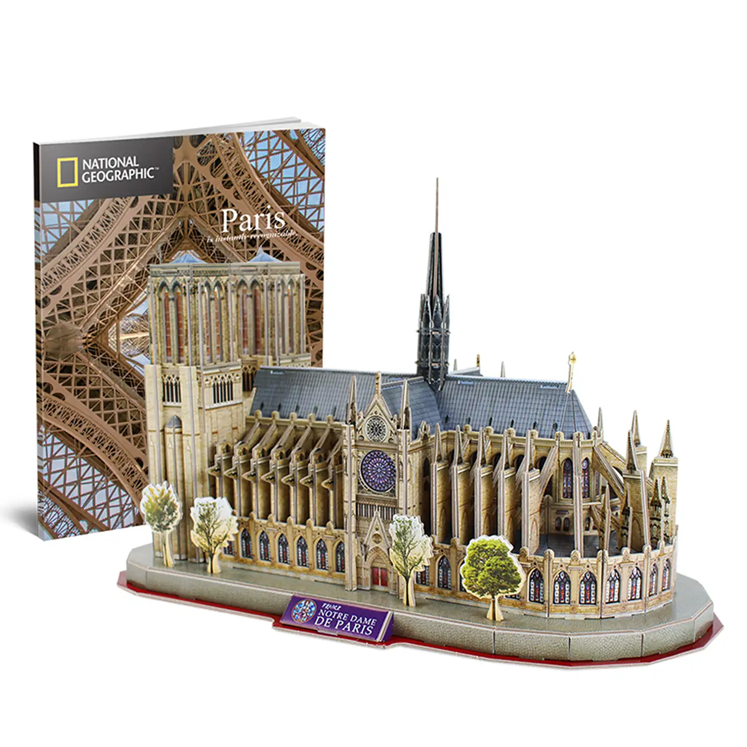 Puzle 3D Notre Dame de París 59x17x19 cm.