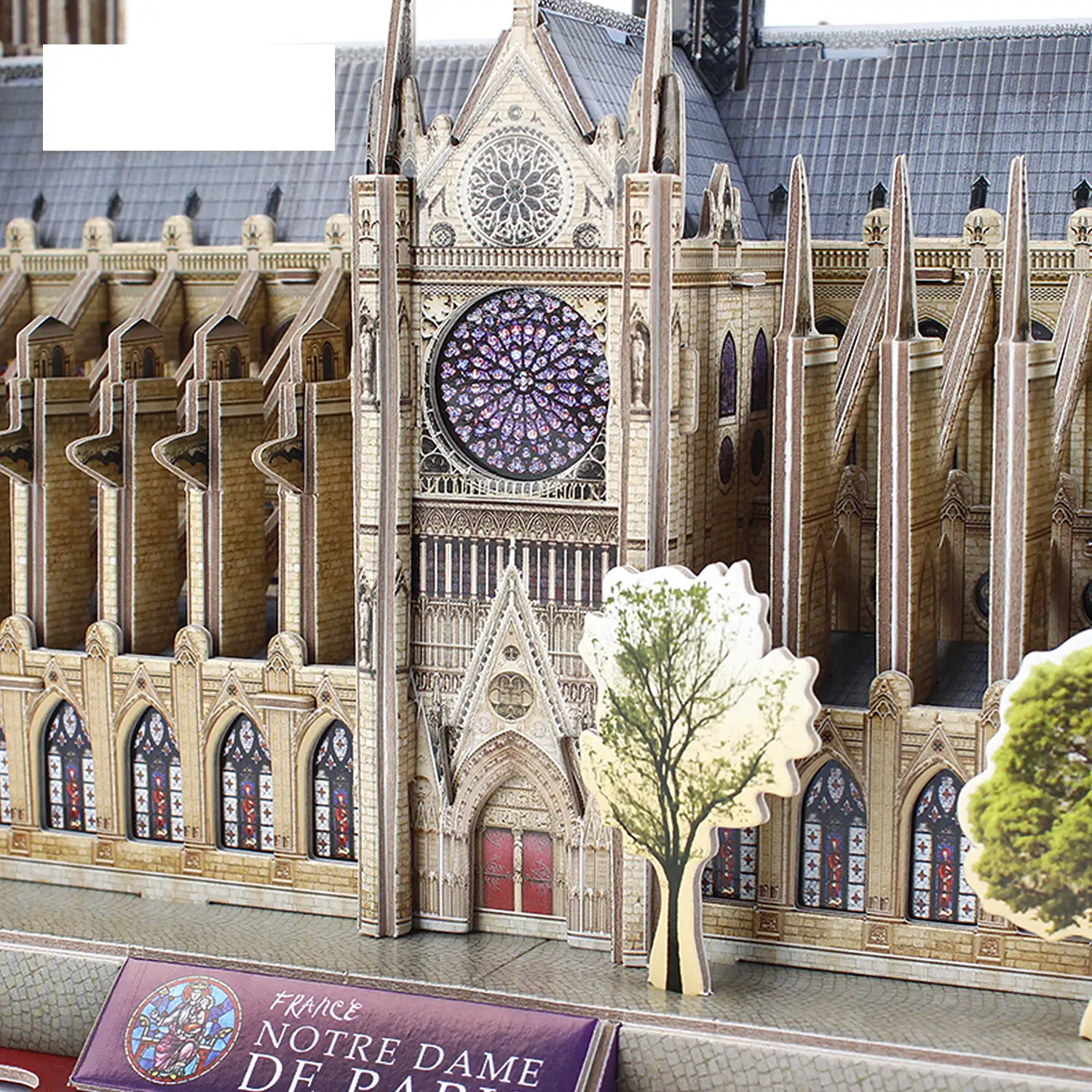 Puzle 3D Notre Dame de París 59x17x19 cm.