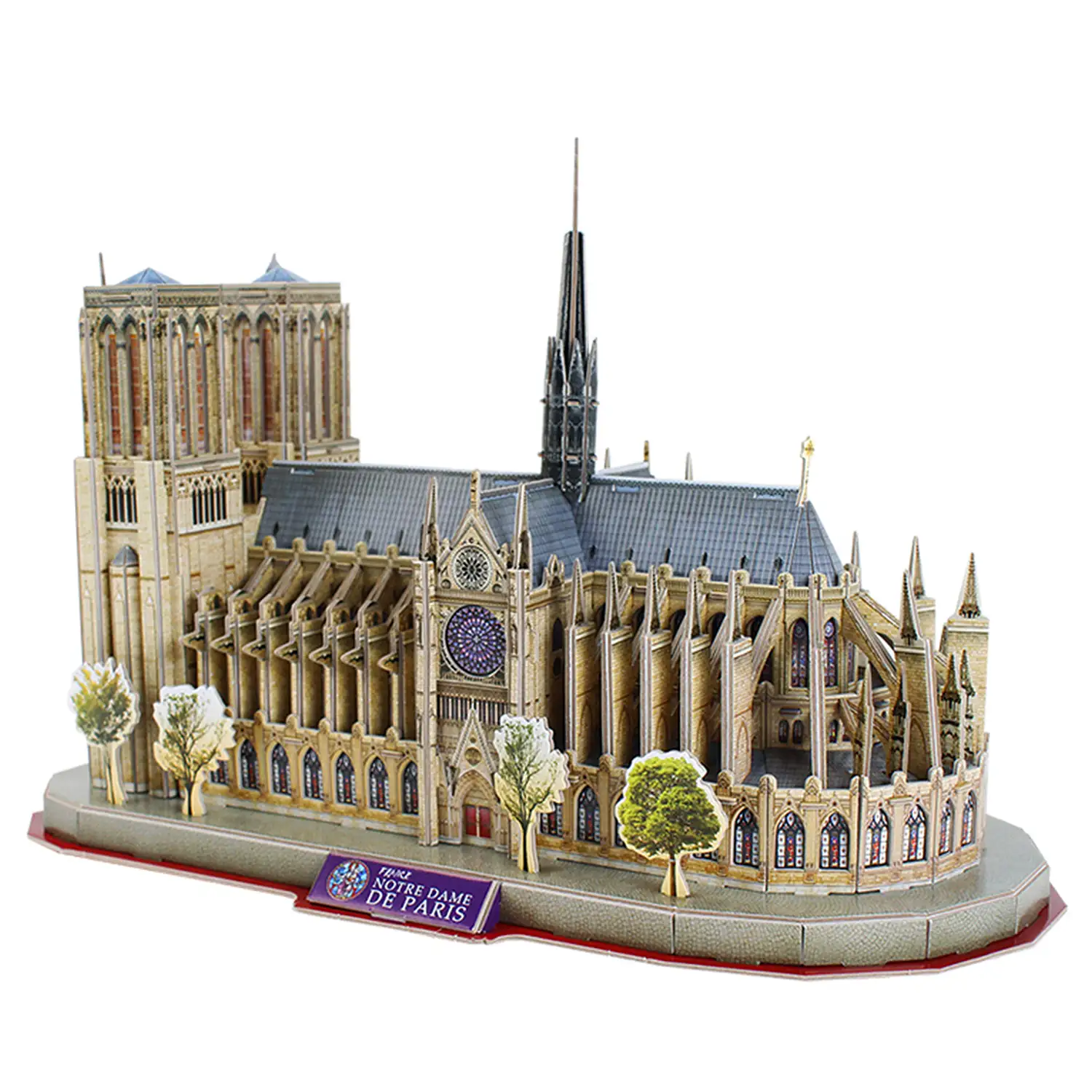 Puzle 3D Notre Dame de París 59x17x19 cm.