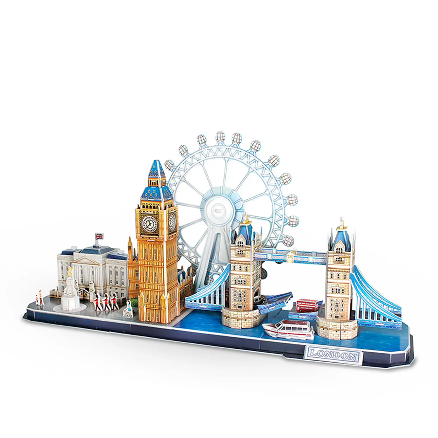 Puzzle 3D Londres 58,6x22x44 cm.