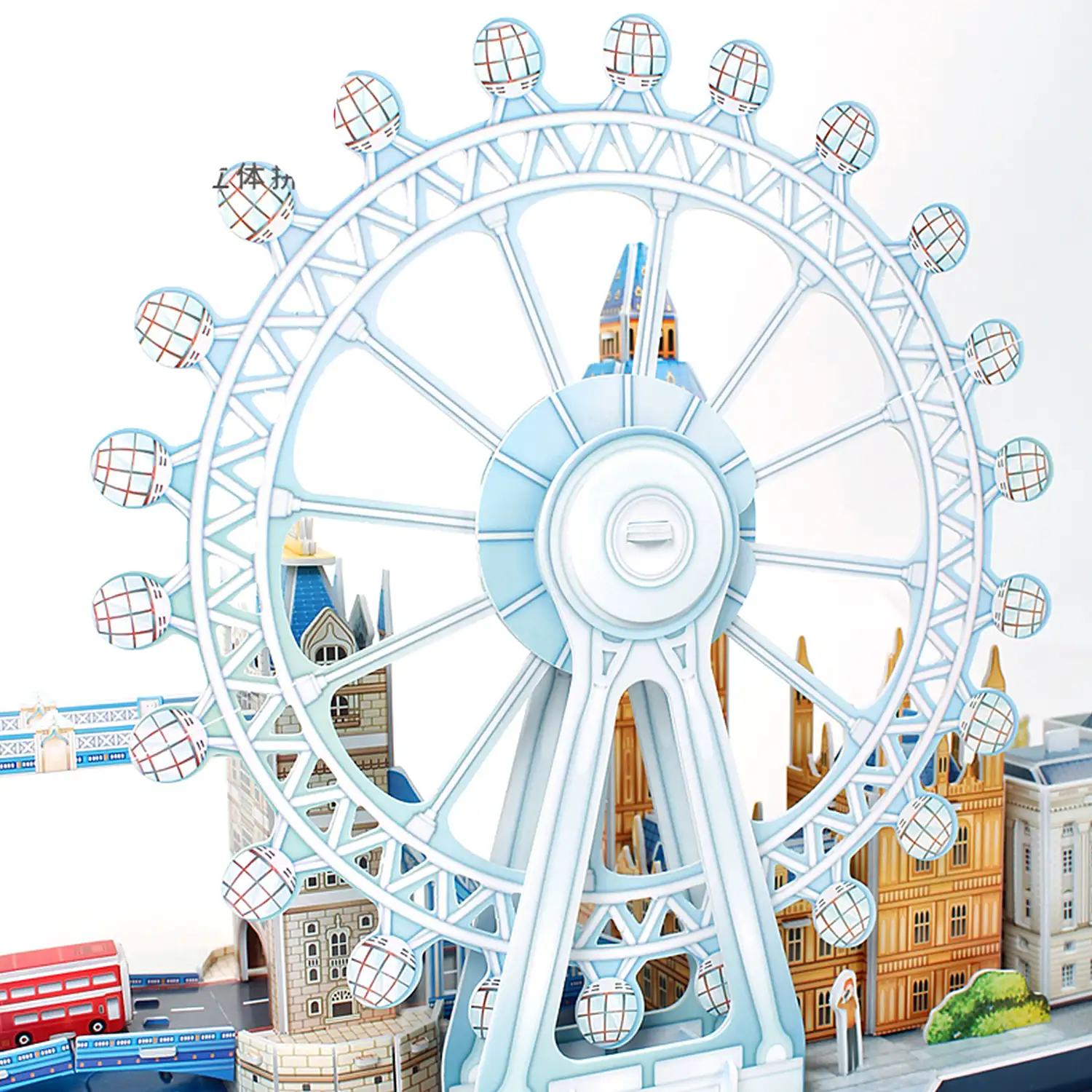 Puzzle 3D Londres 58,6x22x44 cm.