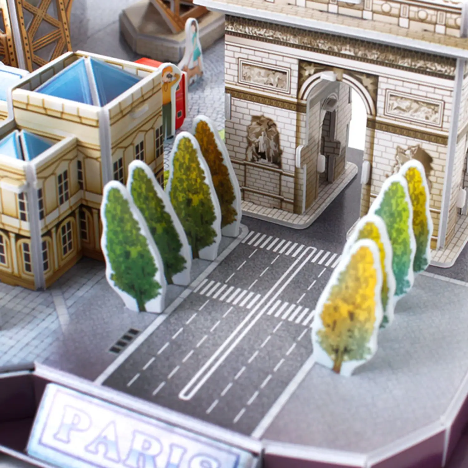 Puzle 3D París 38,1x25,4x32,7 cm.
