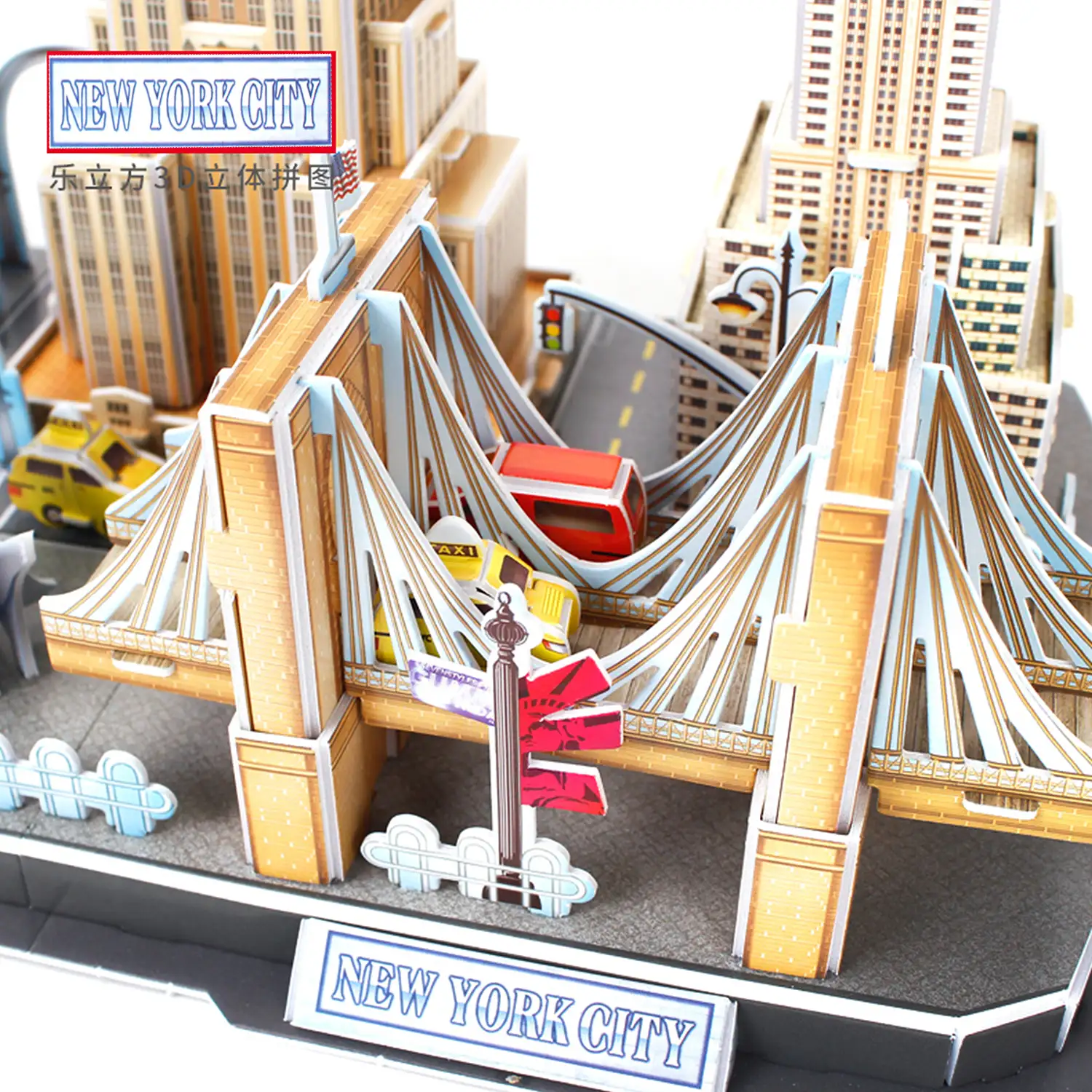 Puzle 3D Nueva York 37x22,5x42 cm.