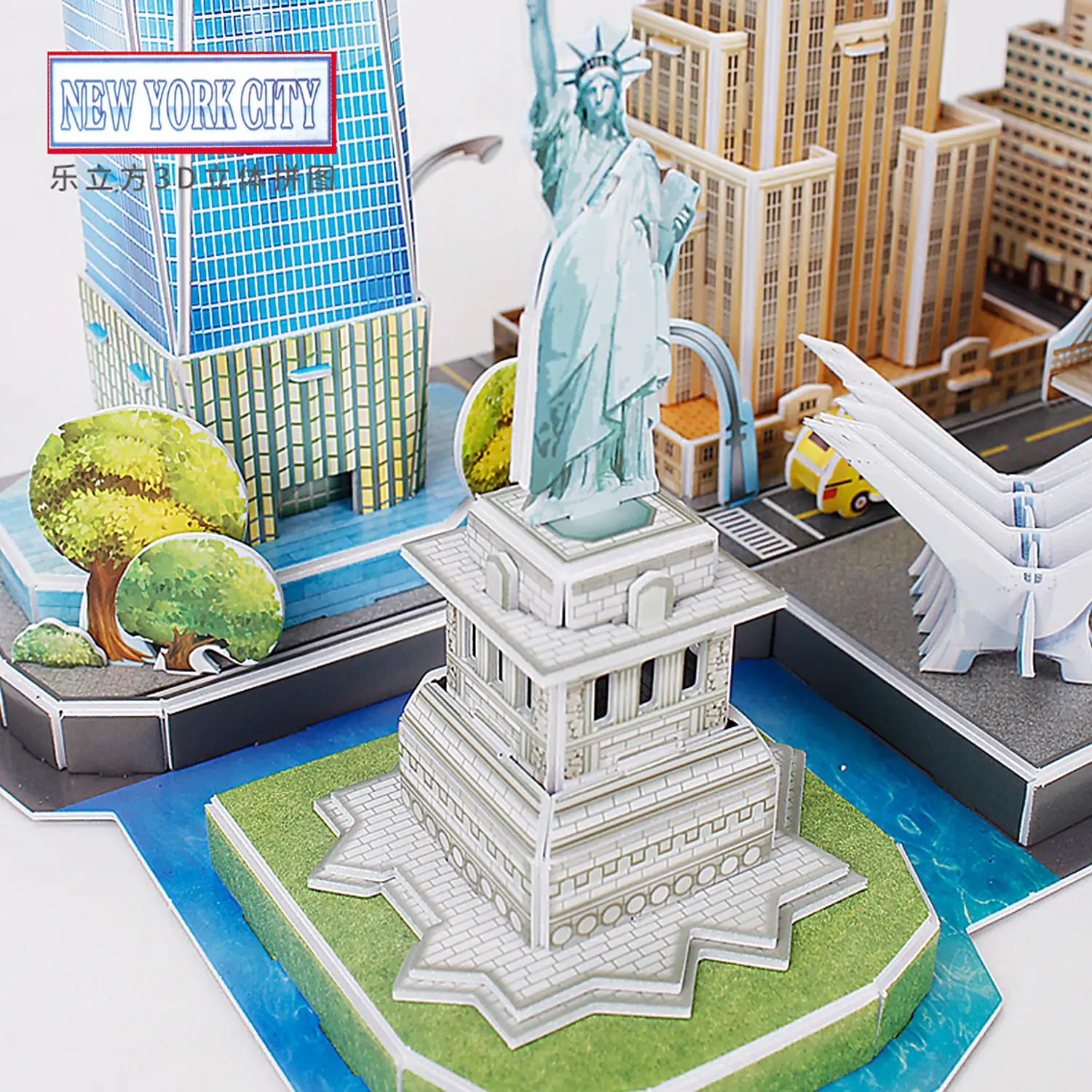 Puzle 3D Nueva York 37x22,5x42 cm.