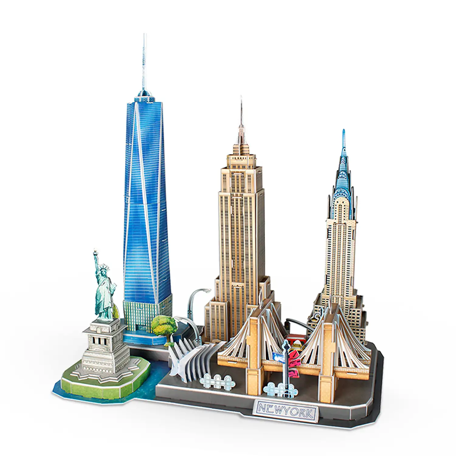 Puzzle 3D Nueva York 37x22,5x42 cm.