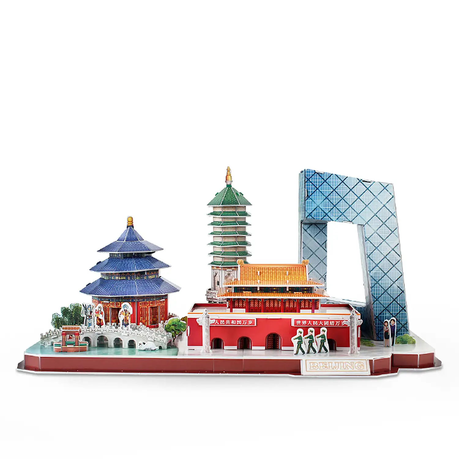 Puzle 3D CITY LINE PEKIN