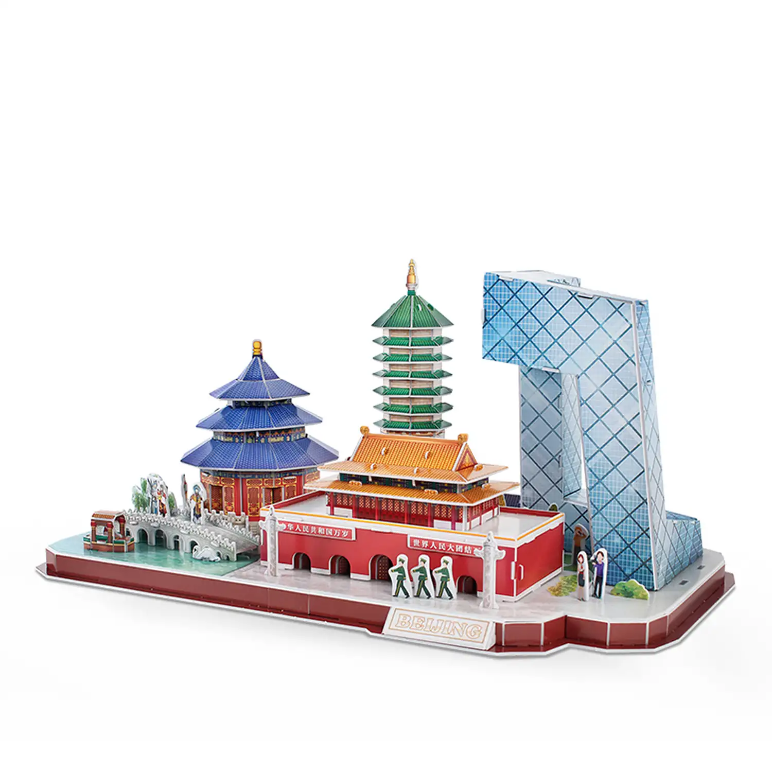Puzzle 3D CITY LINE PEKIN
