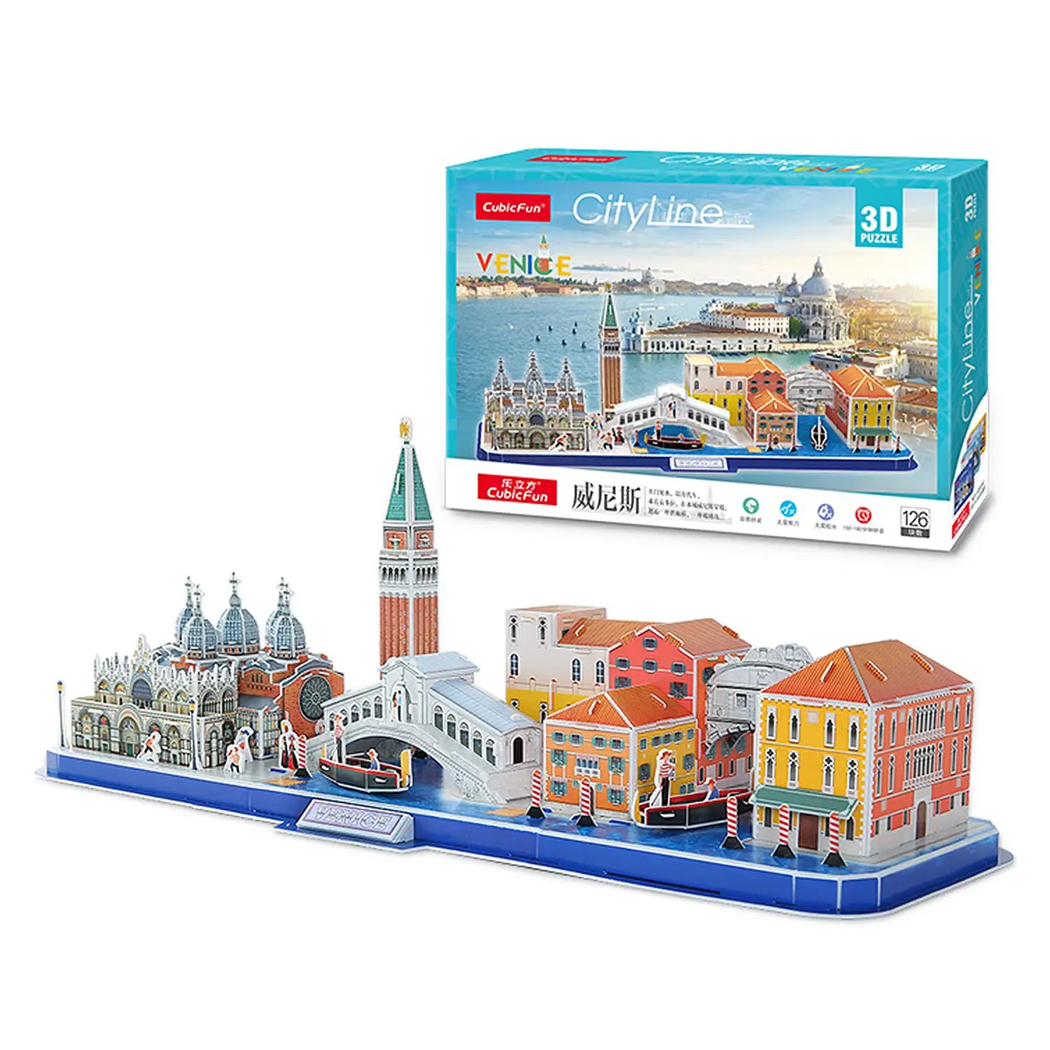 Puzle 3D CITY LINE VENECIA