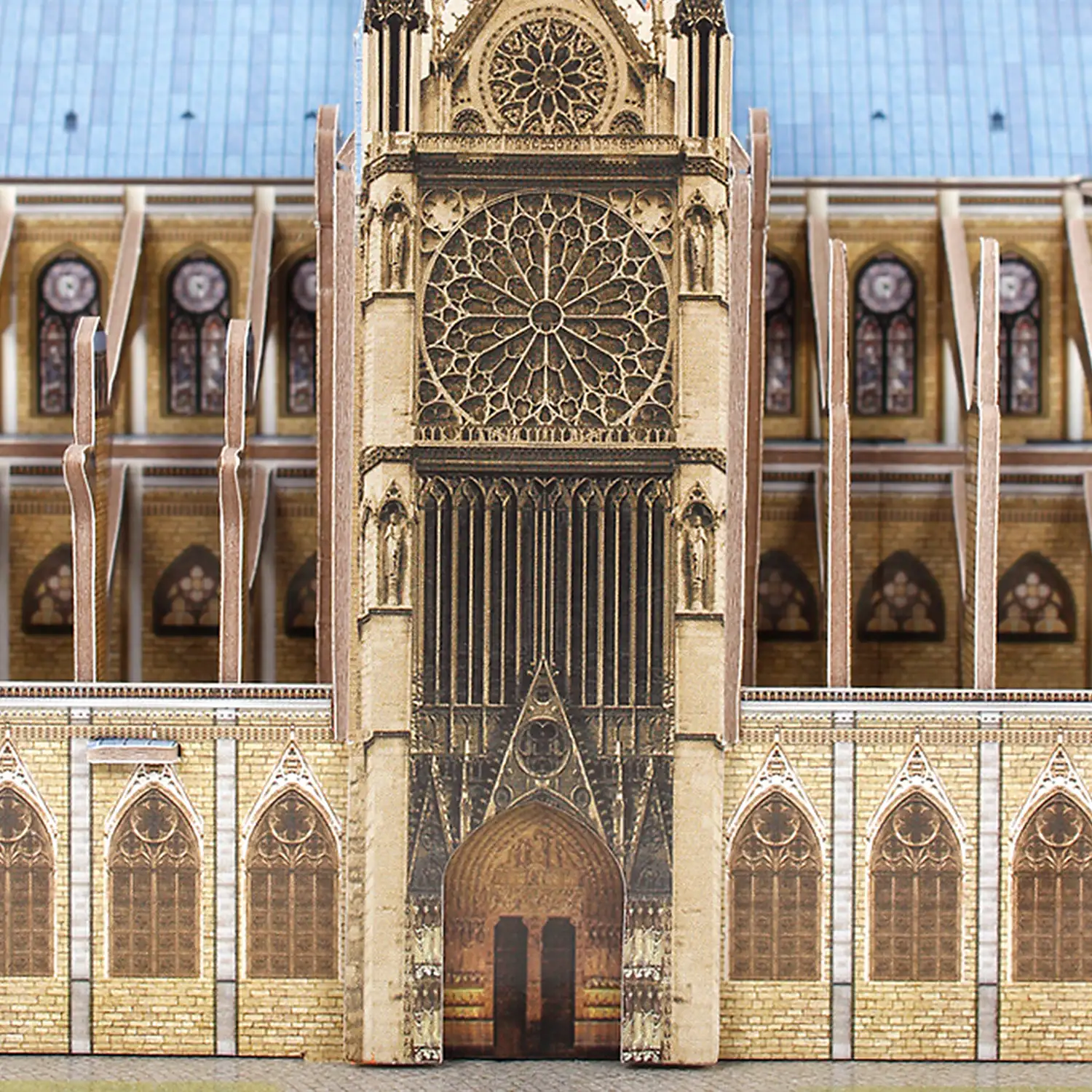 Puzle 3D Notre Dame París 27,2x14,2x18 cm.