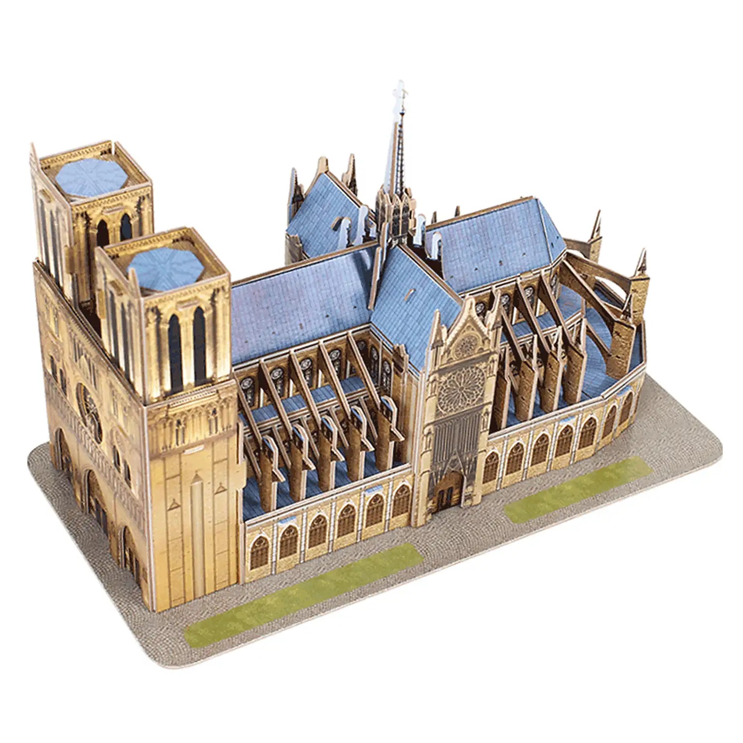 Puzzle 3D Notre Dame París 27,2x14,2x18 cm.
