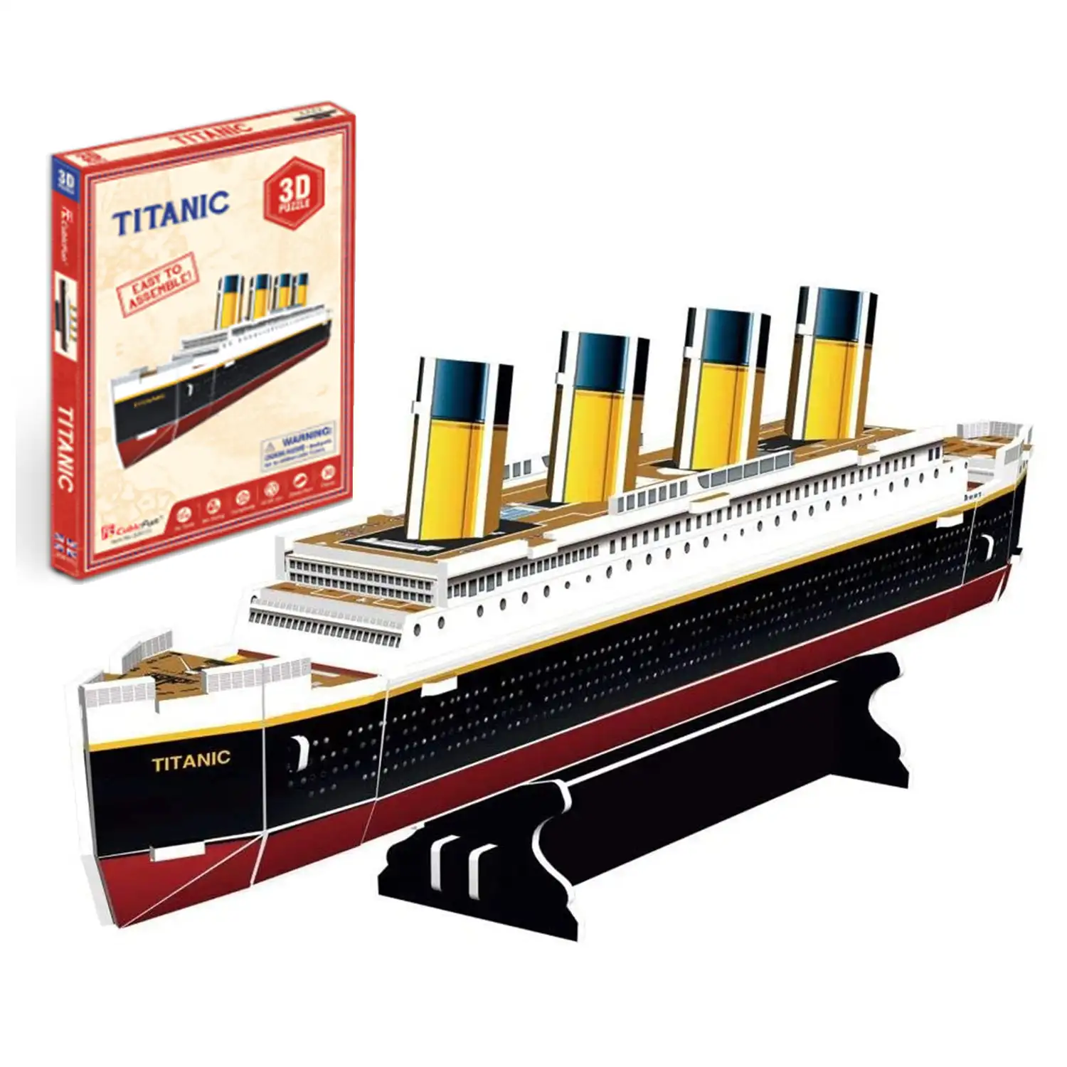 Puzle 3D Titanic 29x4x10 cm.