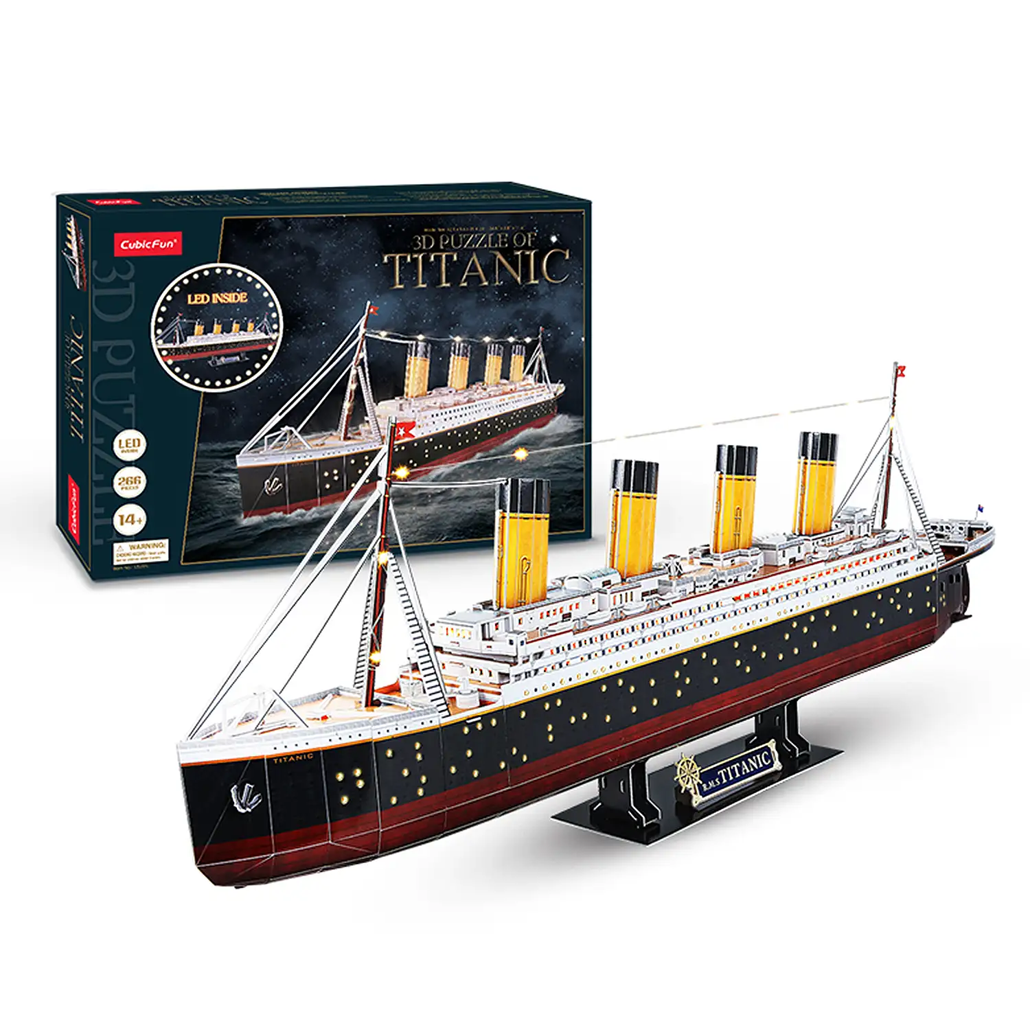 Puzzle 3D Luminoso Titanic XL