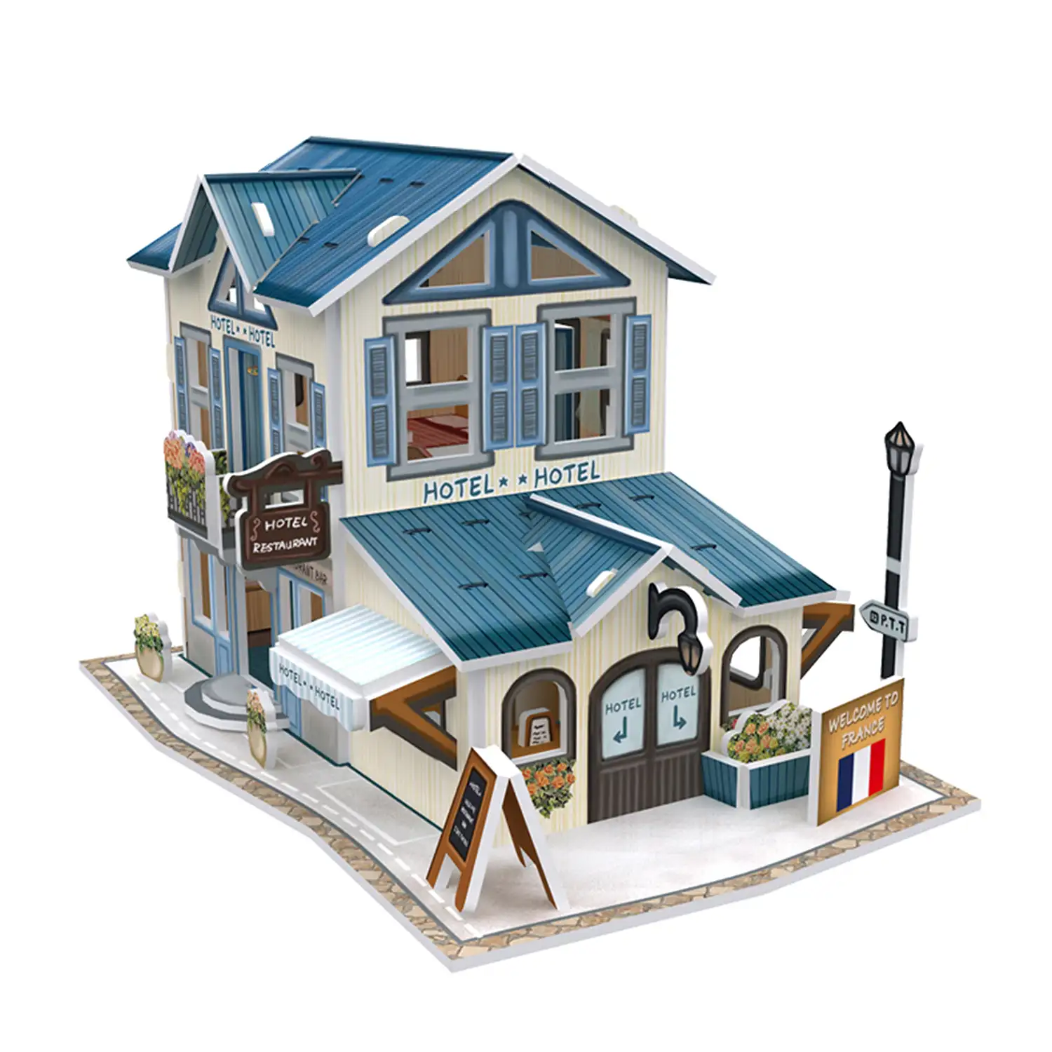 Puzle 3D WORLD STYLE ESTILO CLASICO FRANCIA Hotel