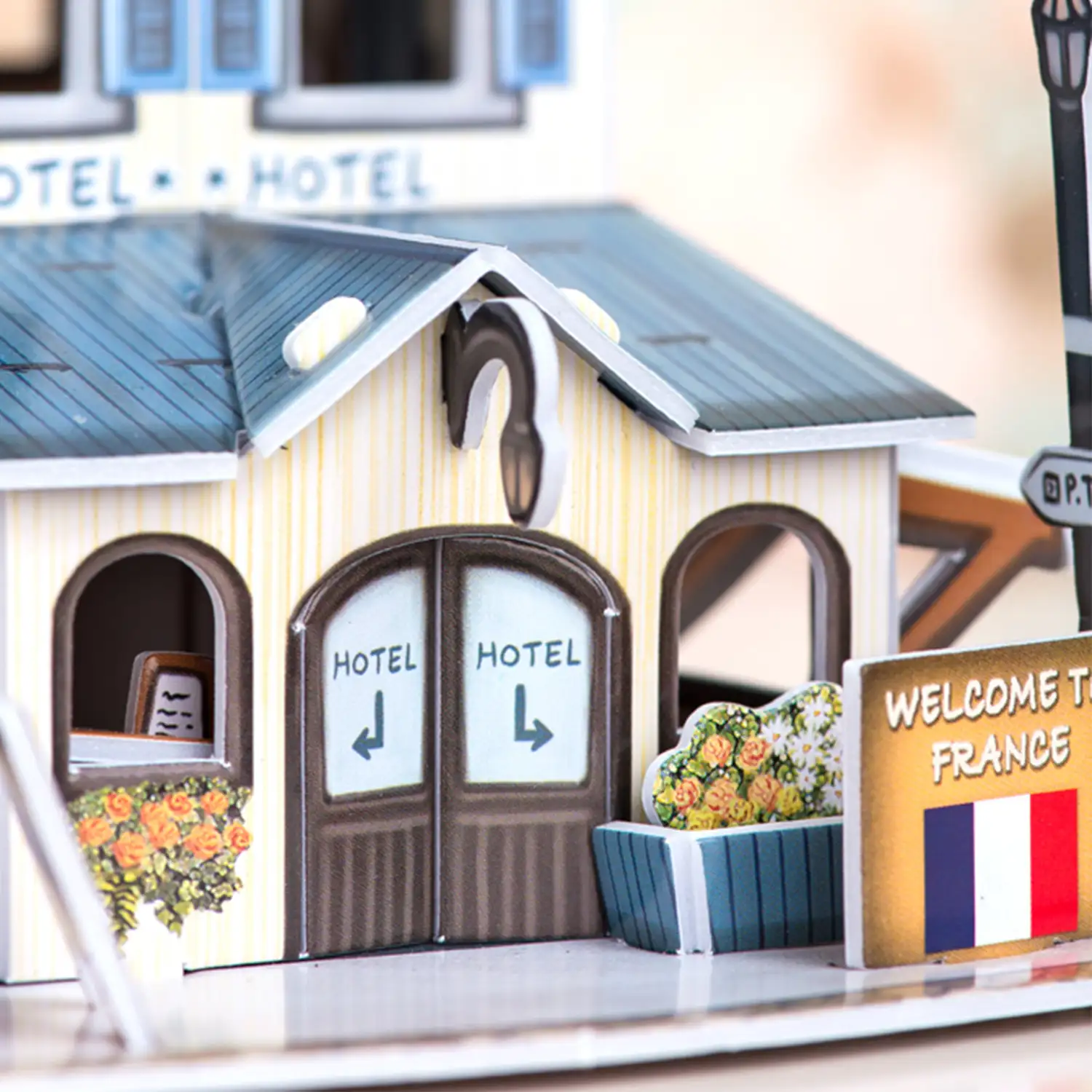 Puzle 3D WORLD STYLE ESTILO CLASICO FRANCIA Hotel