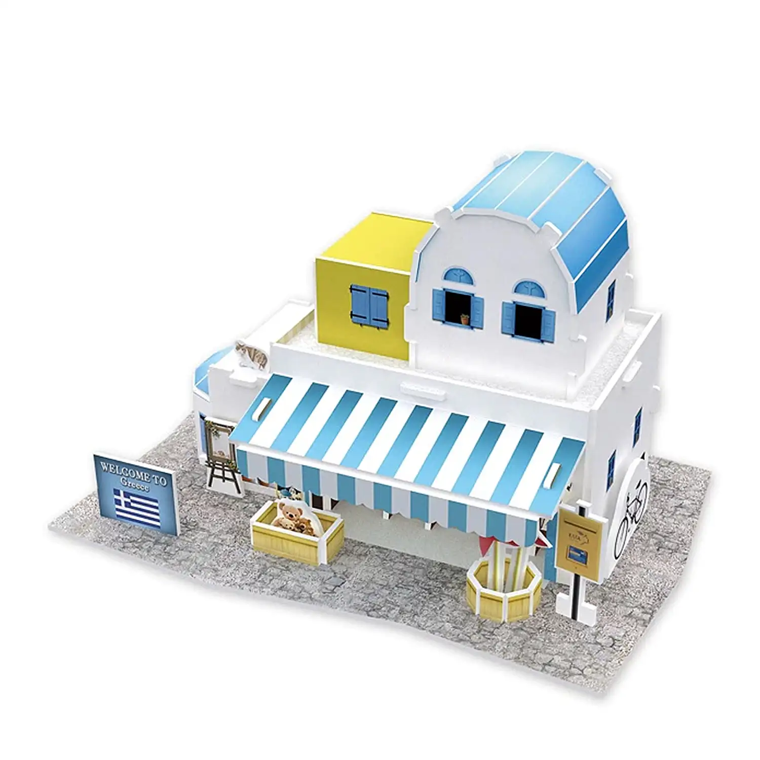 Puzle 3D WORLD STYLE ISLAS GRIEGAS Tienda Souvenir