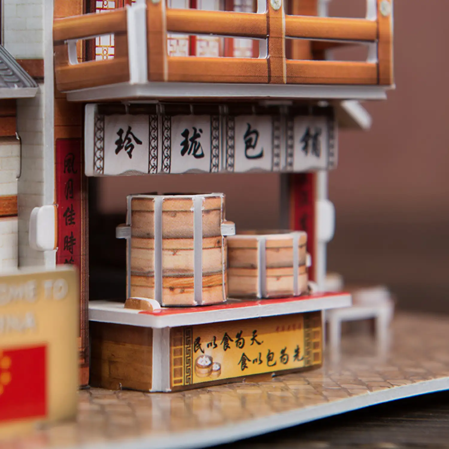 Puzle 3D WORLD STYLE CHINA ORIENTAL TIENDA LINGLONG tradicional