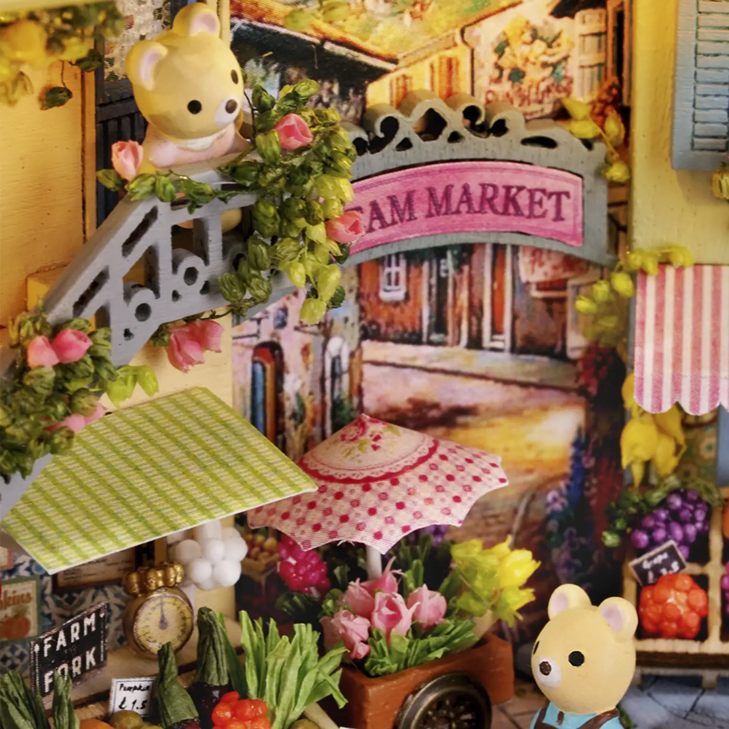 Maqueta 3D Lucky bazar 14,3x16,4x2,6 cm.