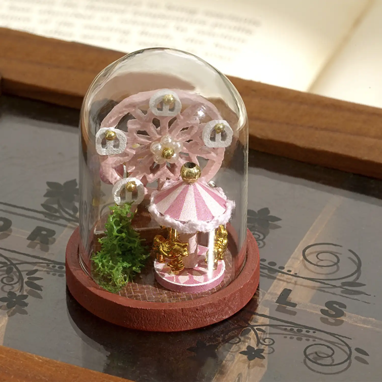 Maqueta 3D Fairy Tale Playground mini 2x2,6x4,5 cm.