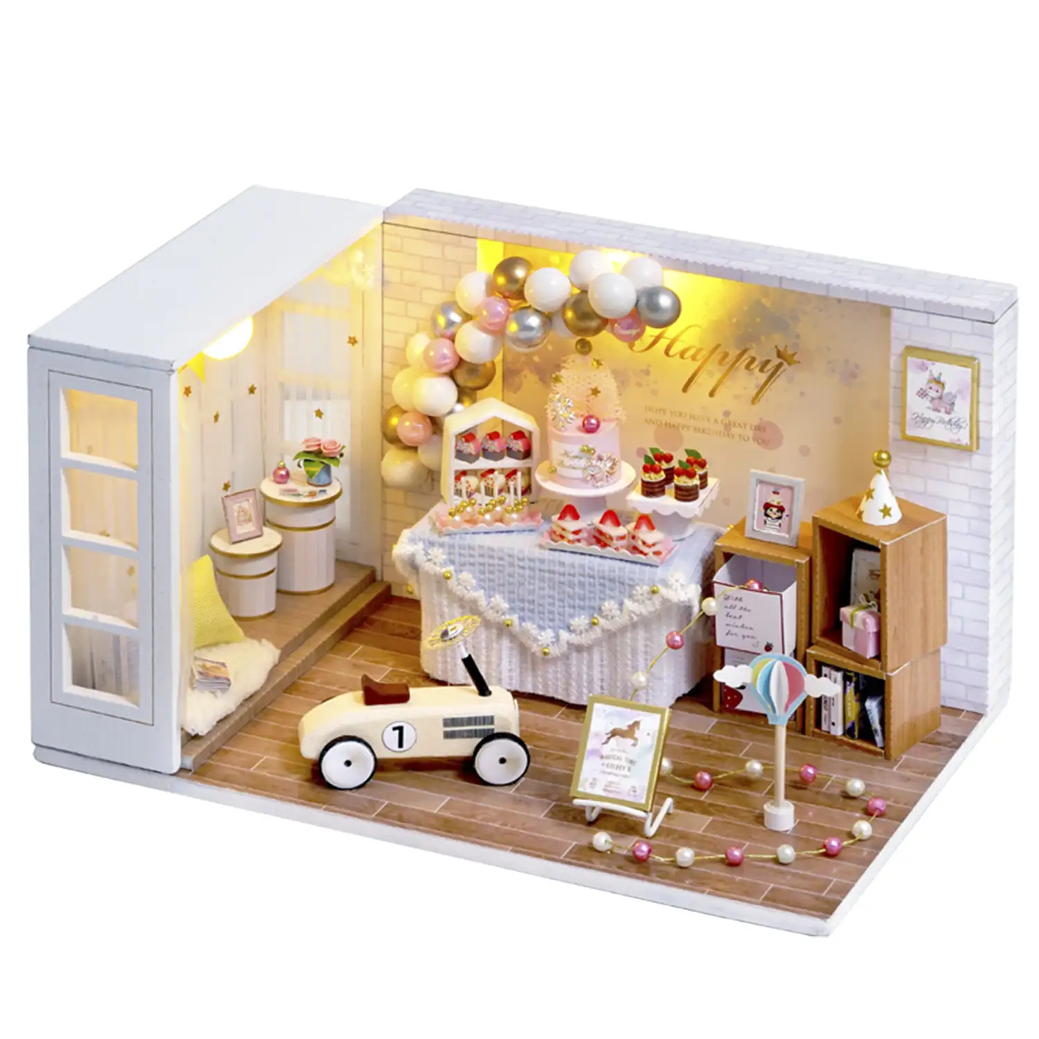 Maqueta 3D Pareja de jovenes. Detalles en minuatura de gran realismo.
