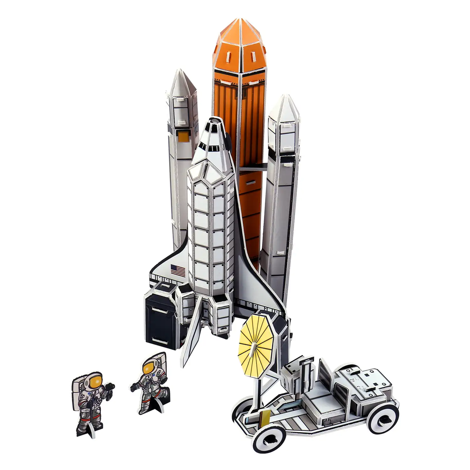 Puzlle 3D Space Shuttle Discovery 82 piezas.9x8x20 cm.