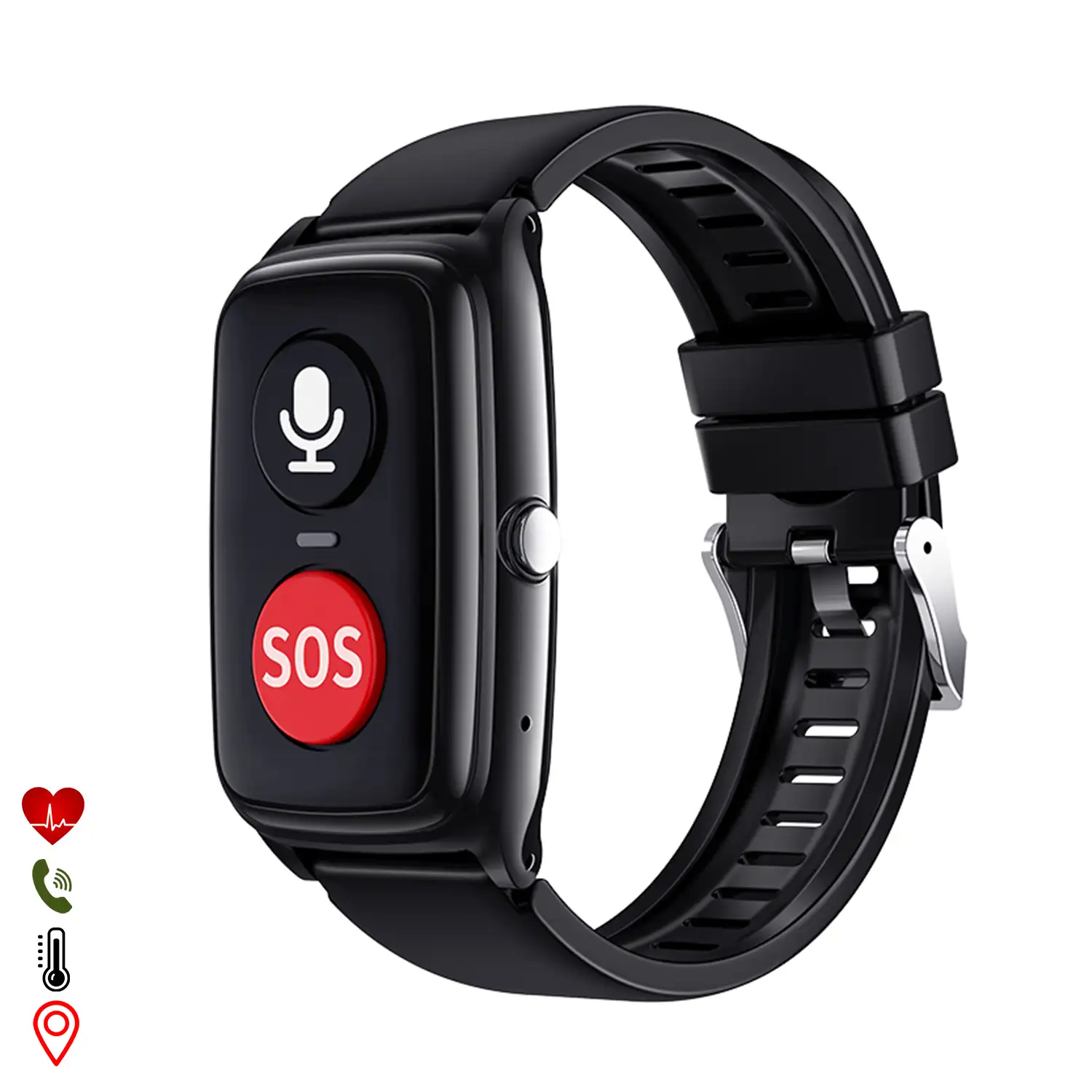 Smartwatch 4G D10-PRO localizador GPS, Wifi y LBS. Especial personas mayores. Con termómetro y podómero.