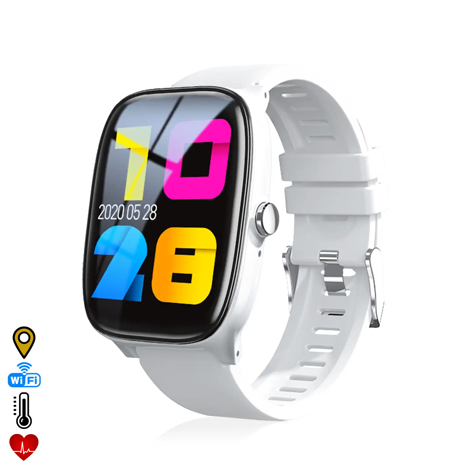 D11W-XT Smartwatch infantil 4G localizador GPS y Wifi. Con termómetro, monitor cardiaco.