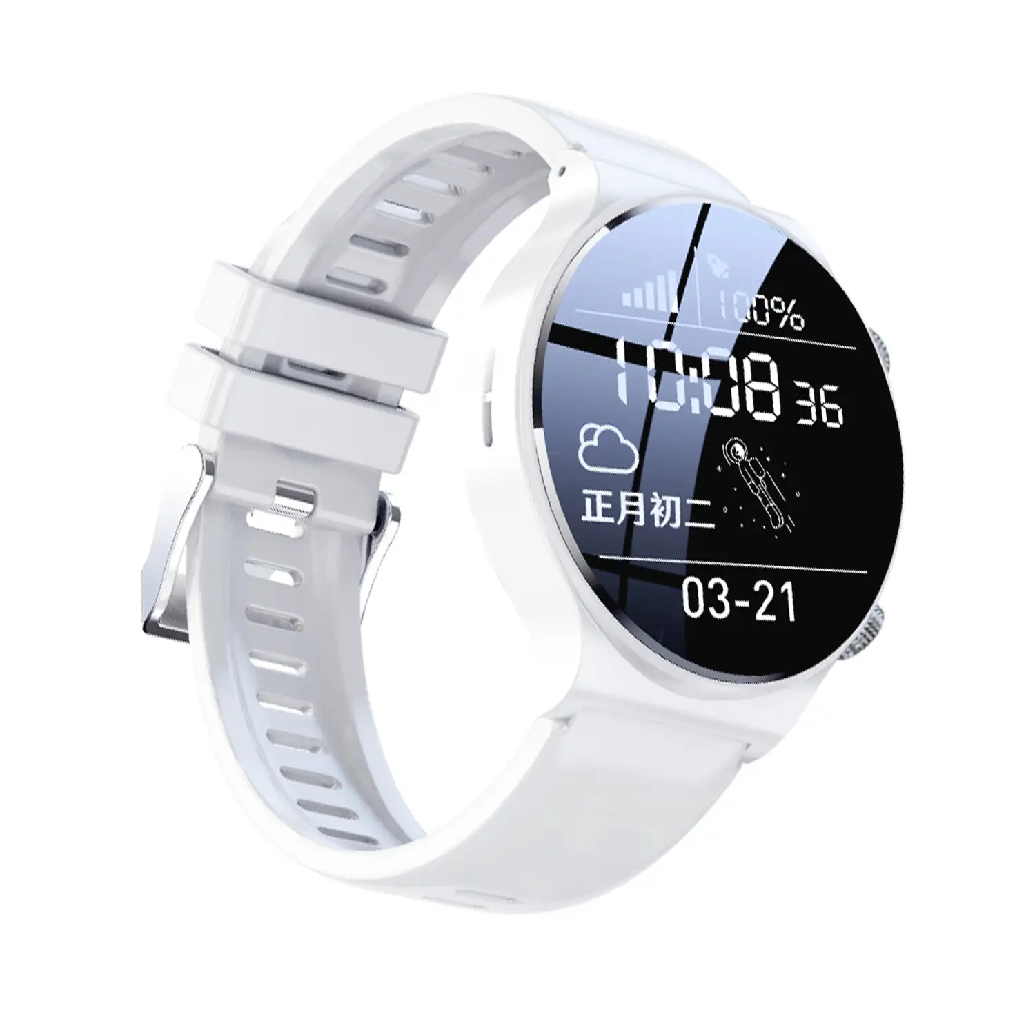 D12W-XT Smartwatch 4G localizador LBS + Wifi. Con termómetro, monitor cardiaco, tensión y oxígeno en sangre.