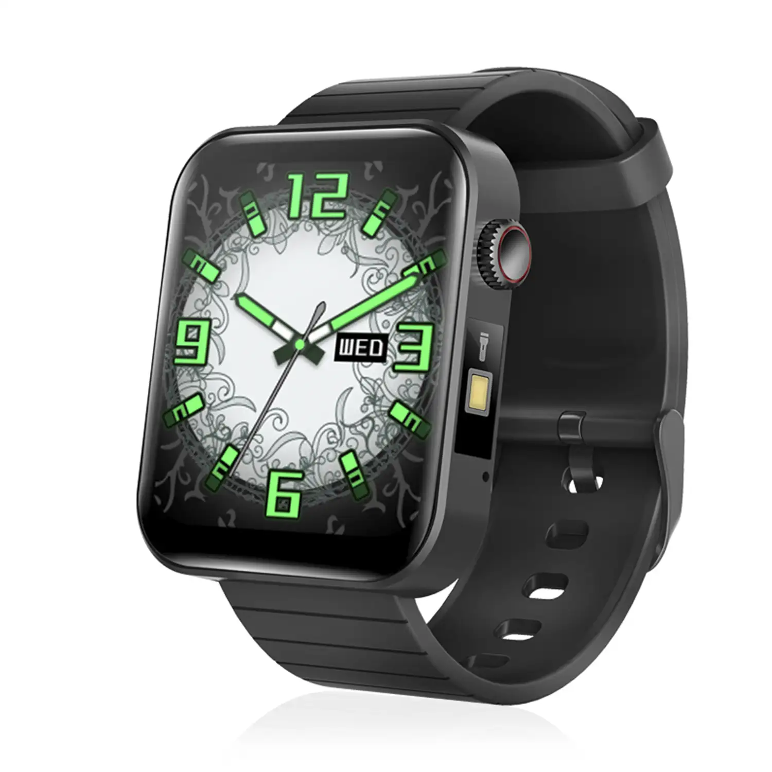 Smartwatch T68+ con termómetro, linterna, modo multideporte, monitor cardiaco y tensión.