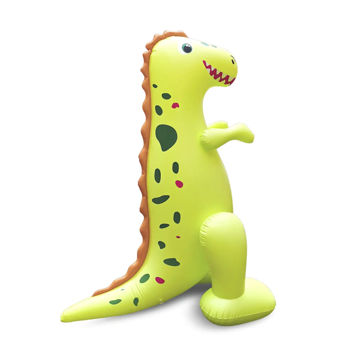 Dinosaurio T-Rex gigante inflable con aspersor de agua. 180x130cm.