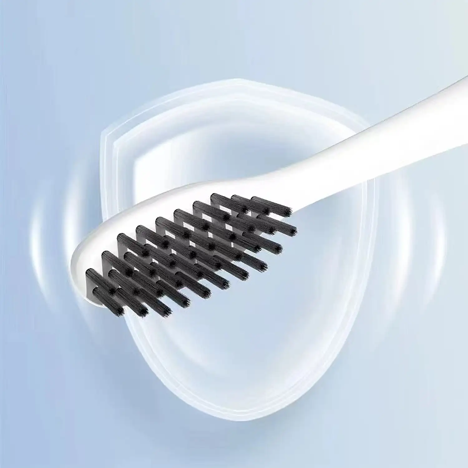 Cepillo de dientes con forma de lápiz para adultos con 5 funciones para tu salud y belleza bucal.
(Modelo recargable)