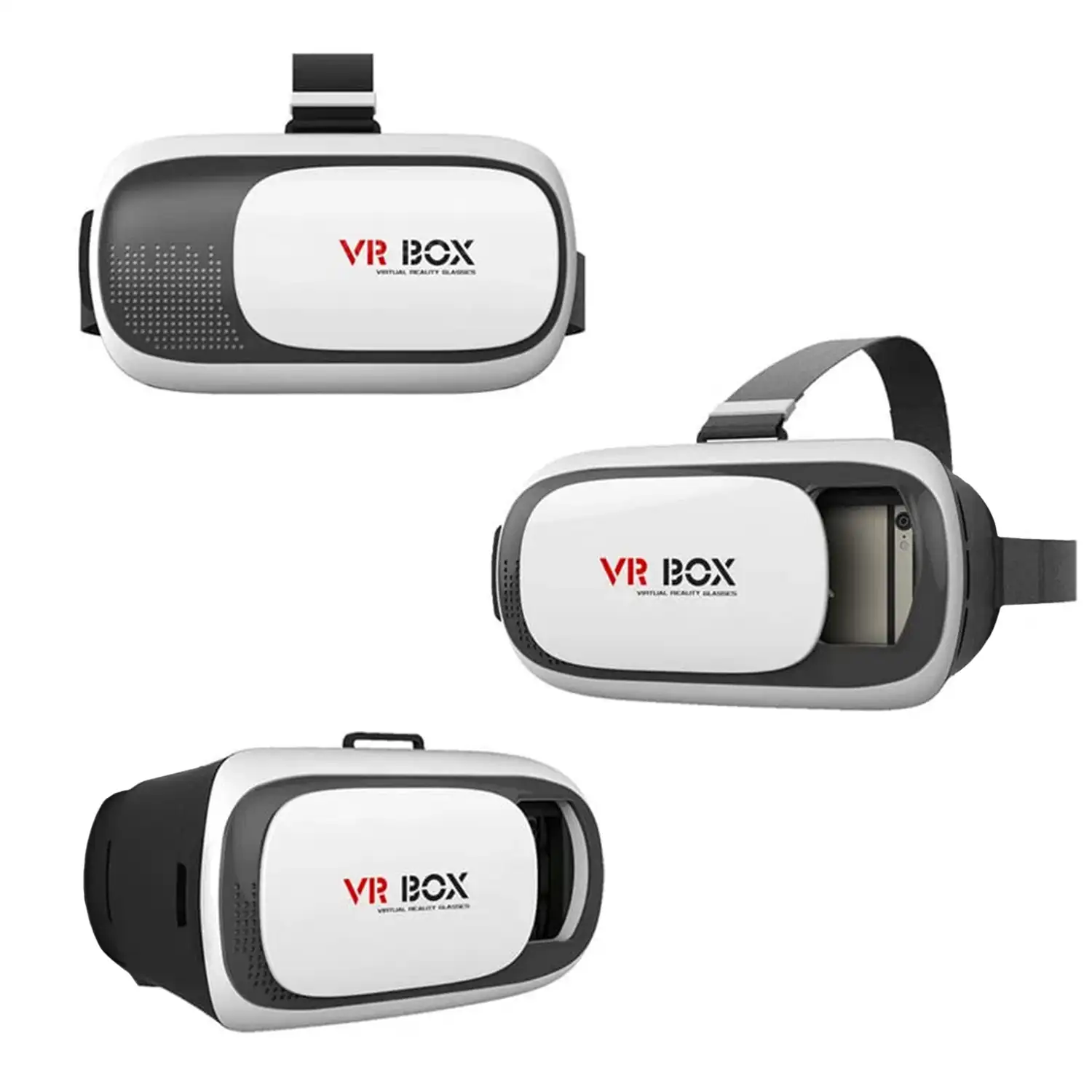 VR BOX Gafas Lentes 3D de Realidad Virtual para Smartphones