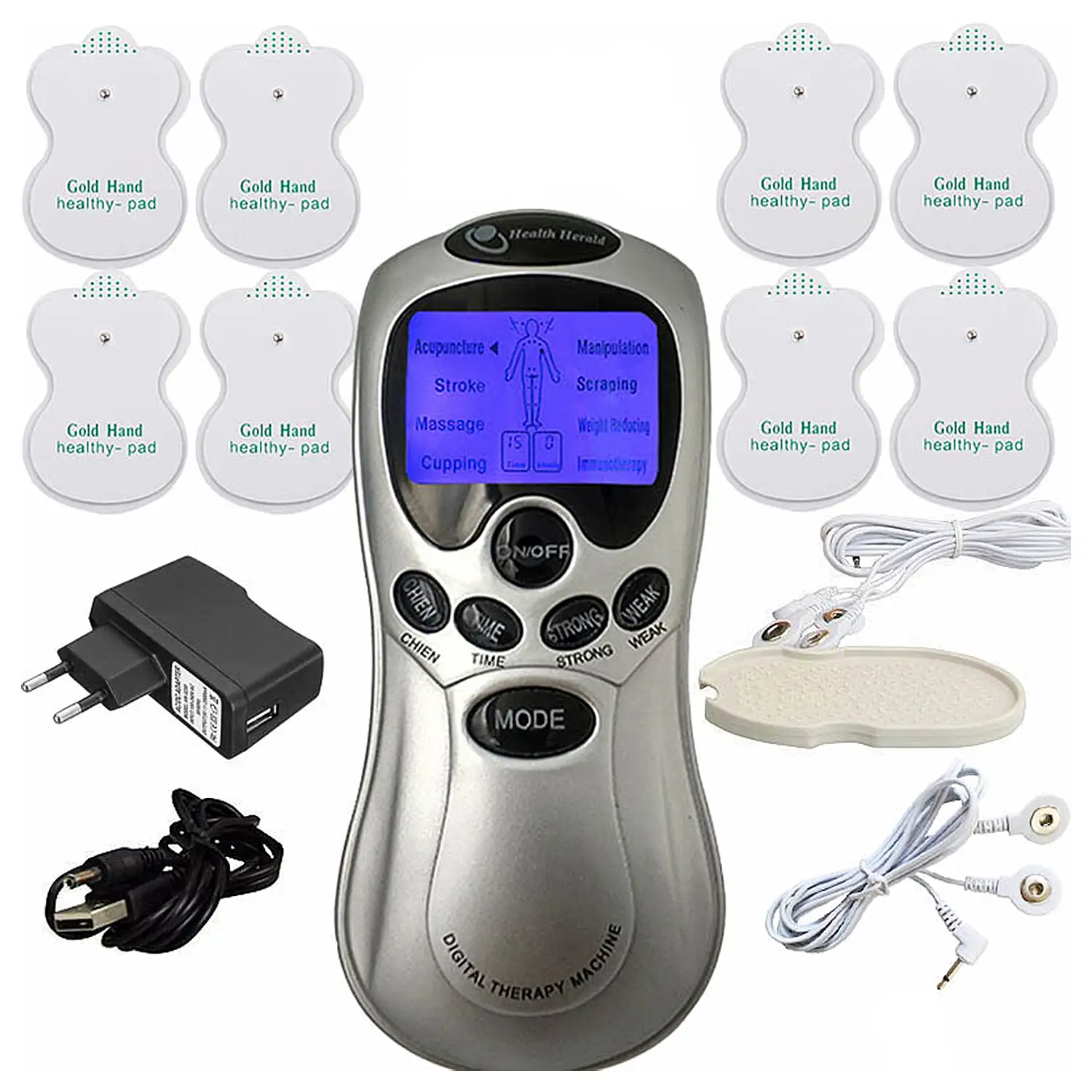 Electroestimulador muscular, dispositivo de electroestimulación