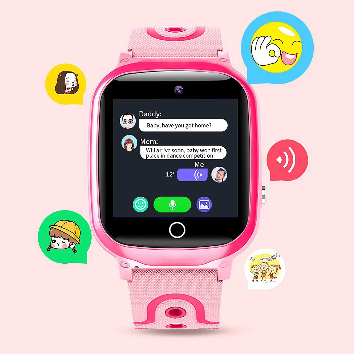 Smartwatch infantil Q13 localizador GPS + LBS + Wifi. Con cámara, pantalla de 1,44, intercomunicador y llamadas.