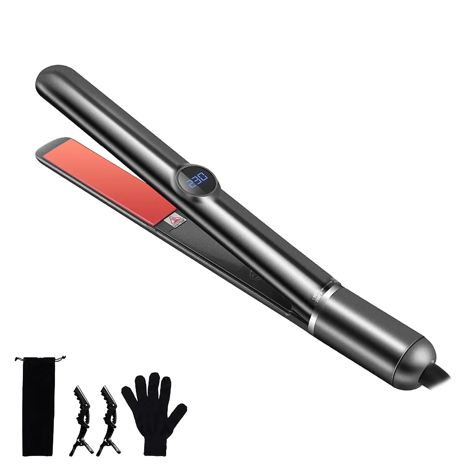 Planchas de pelo alisadoras V9. Temperaturas de 130 hasta 230 grados. 50W.
