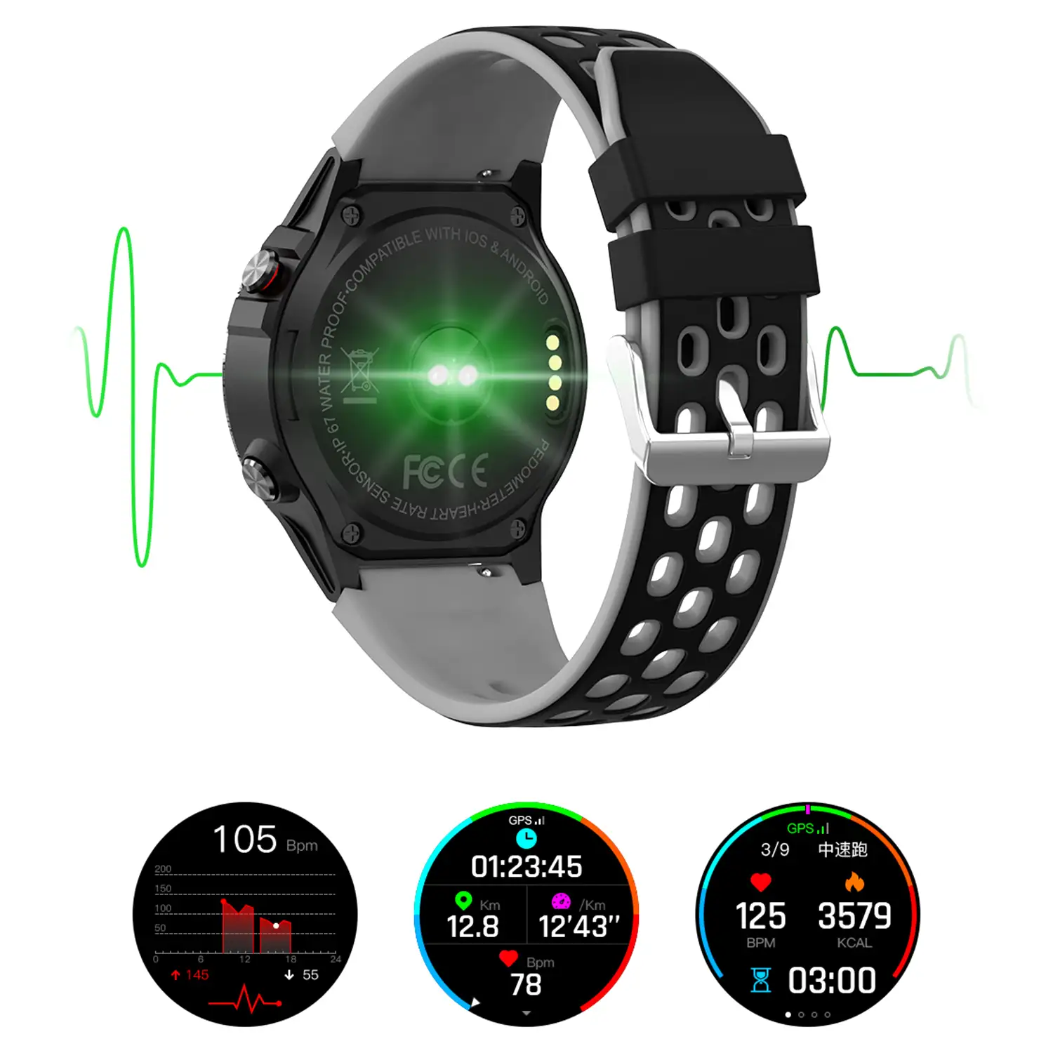 Smartwatch con altimetro y barometro new arrivals