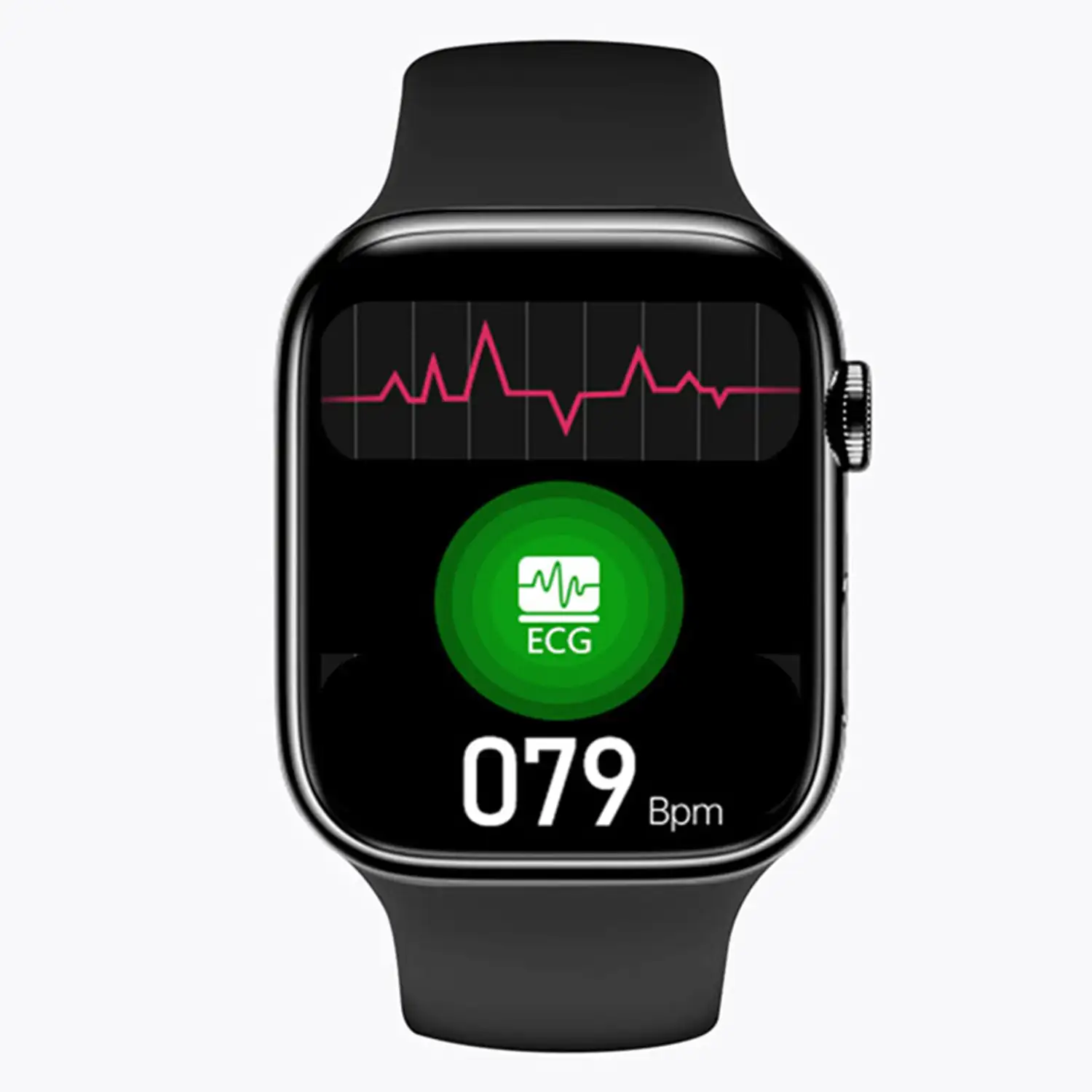 Smartwatch S18 Pro con pantalla de 1,9 pulgadas. Notificaciones de aplicaciones. Monitor de tensión y cardiaco.