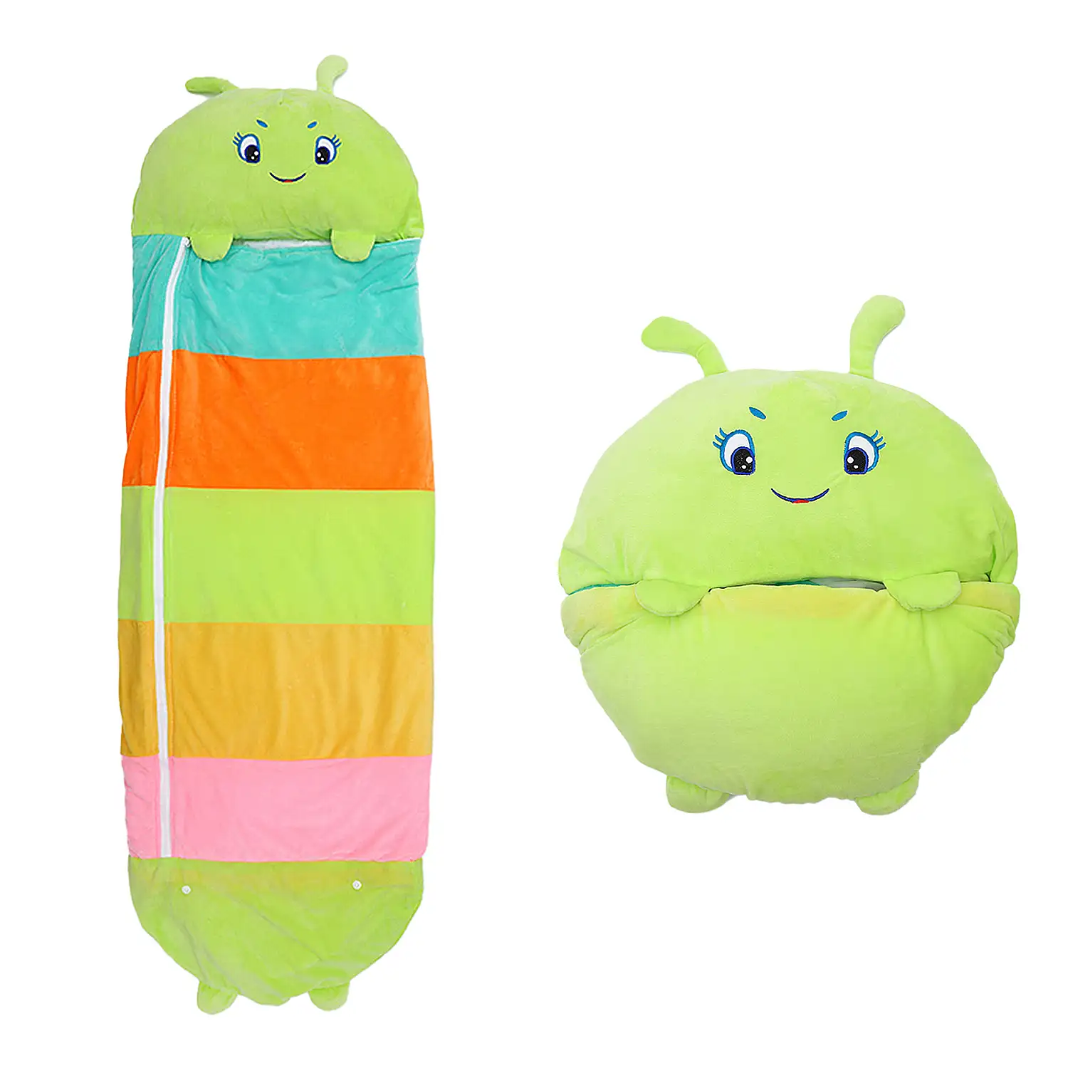 Saco de dormir con almohada para niños best sale
