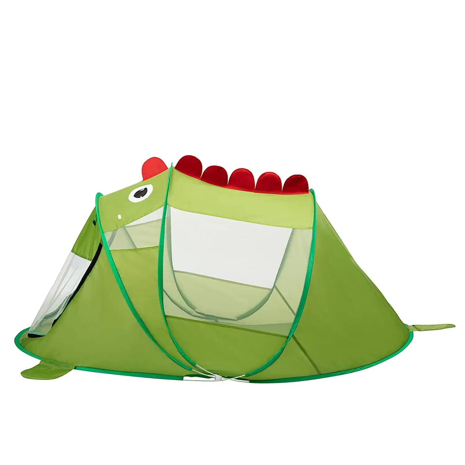 Tienda de campana infantil Dinosaurio. 182x96cm. Juego al aire libre plegable. Pop up