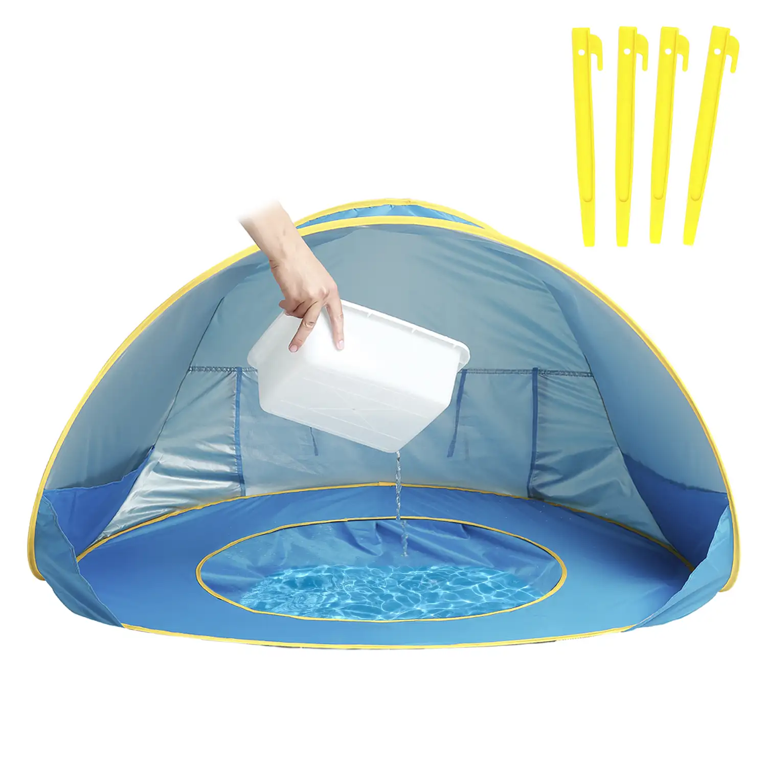 Refugio solar para niños. 117x79cm. Para playa, camping, exterior e interior.