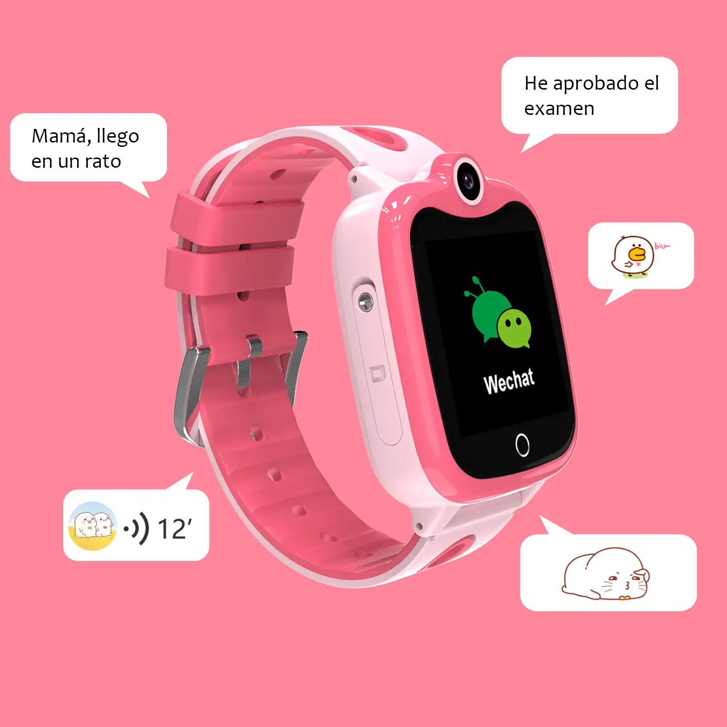 Smartwatch GPS localizador DS06 para niños. Intercomunicador, area de seguridad, comunicación de 2 vías.