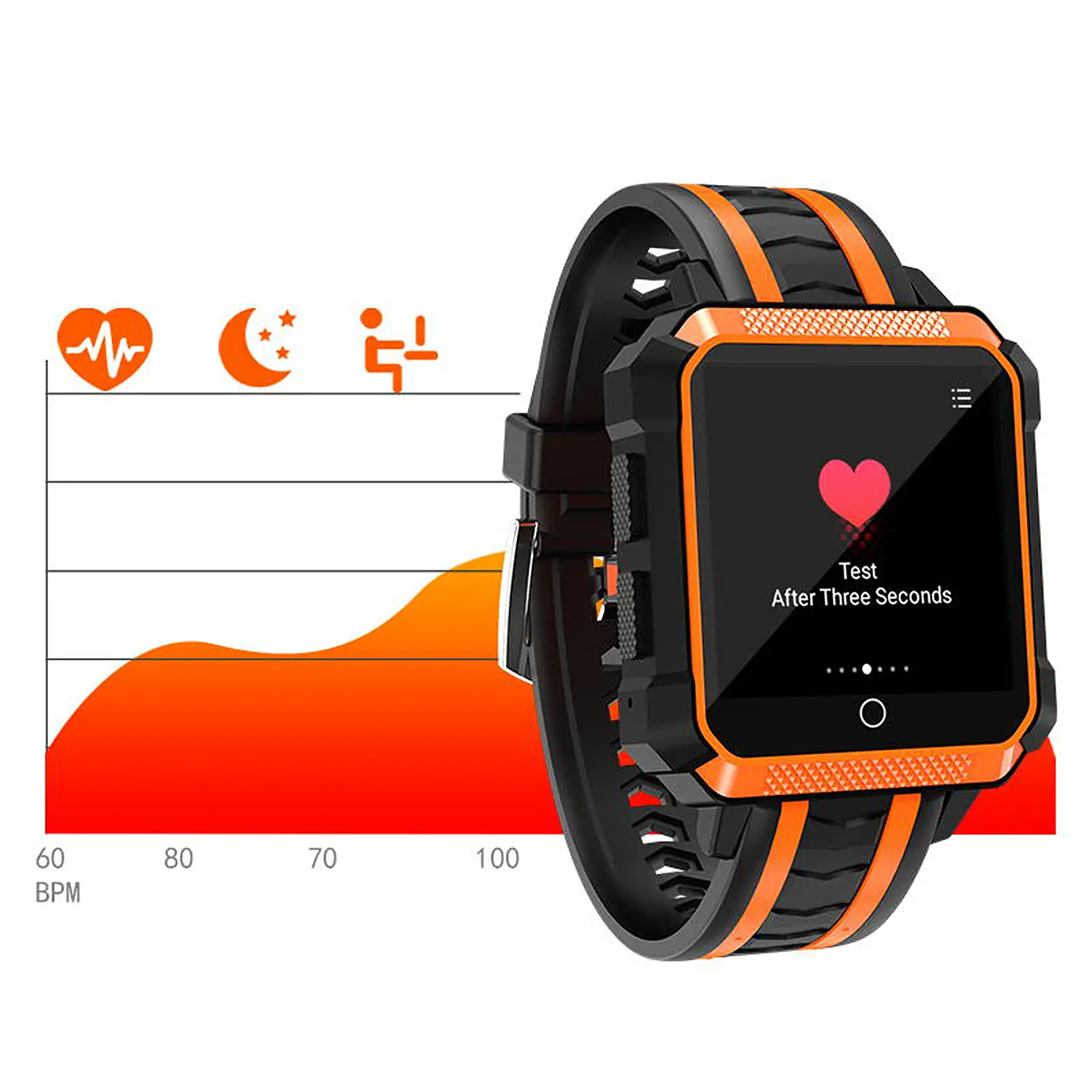 Smartwatch H7 con cámara, navegador GPS, monitor cardiaco. Opción de SIM.