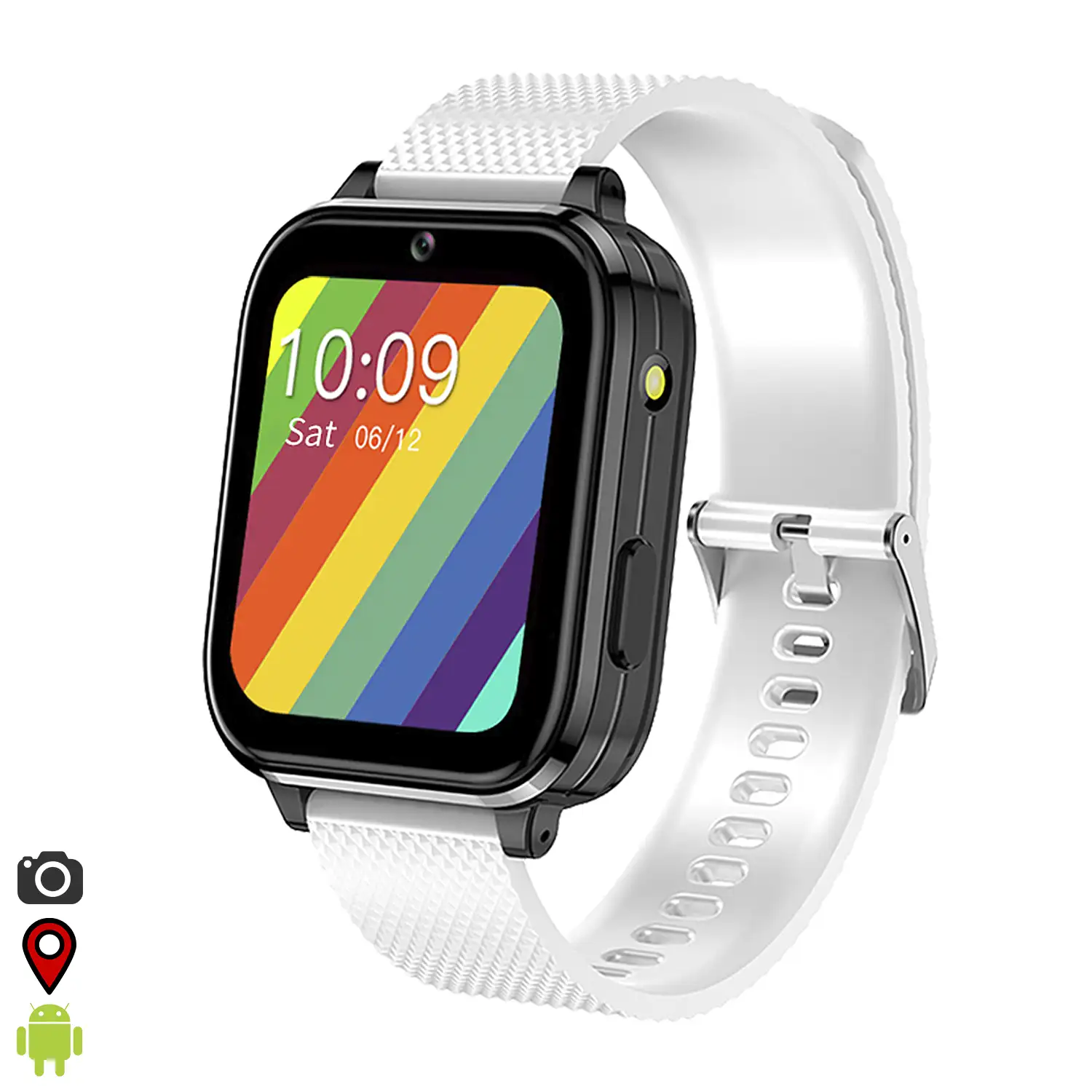Smartwatch Phone T36 4G con SO Android incorporado. Funciones avanzadas y localizador GPS, Wifi y LBS.