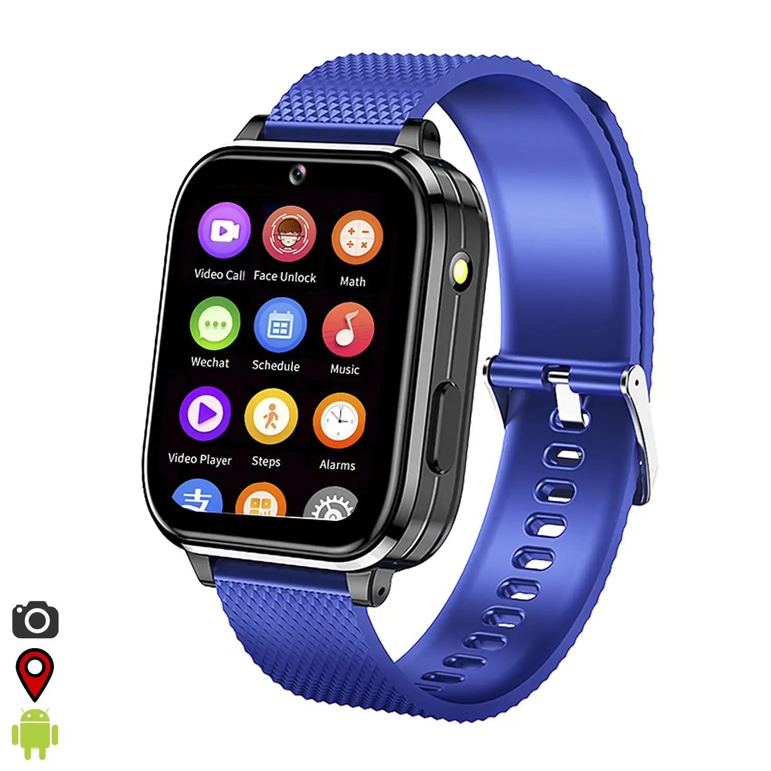 Smartwatch Phone T36 4G con SO Android incorporado. Funciones avanzadas y localizador GPS, Wifi y LBS.