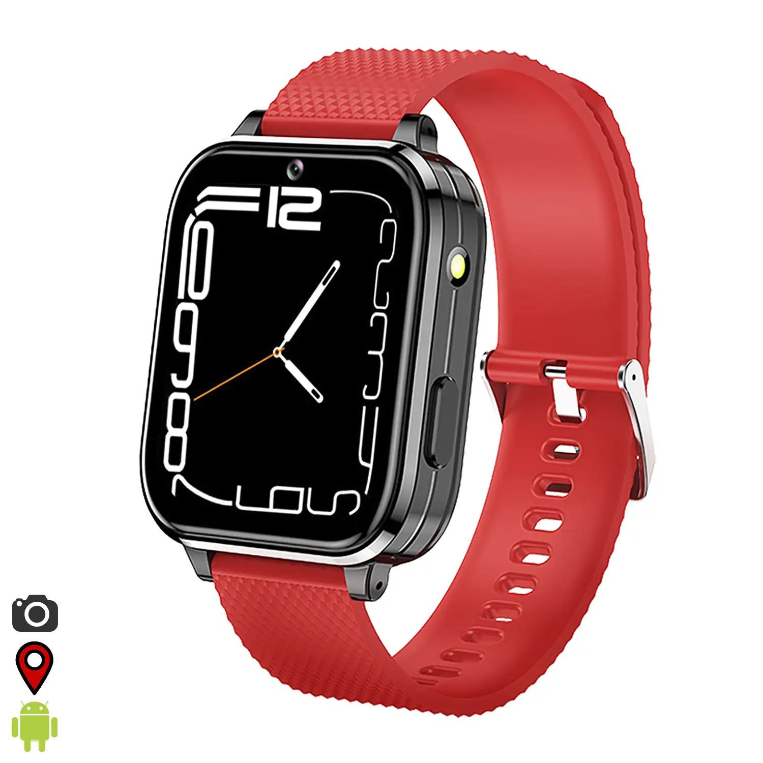 Smartwatch Phone T36 4G con SO Android incorporado. Funciones avanzadas y localizador GPS, Wifi y LBS.