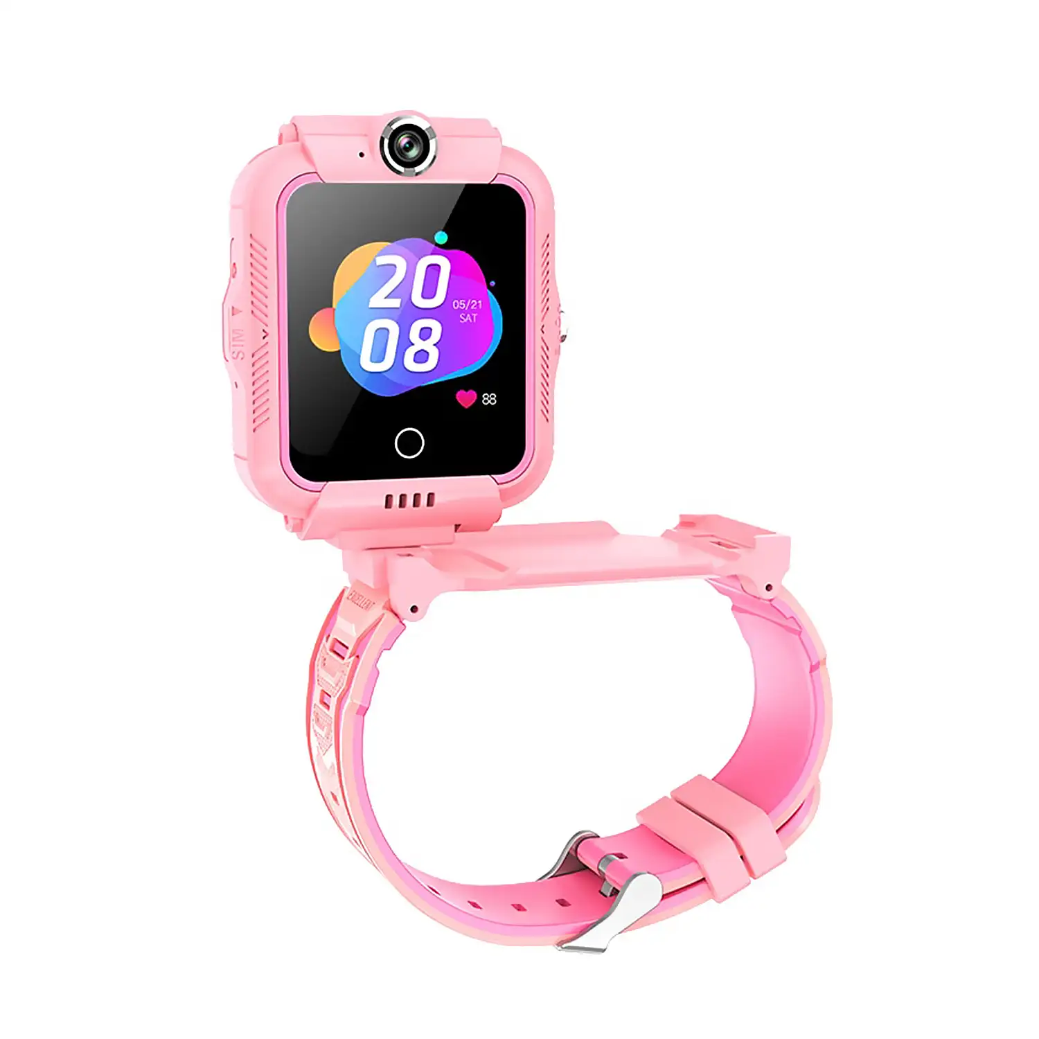 Smartwatch T17C con pantalla giratoria 360. Localizador GPS, Wifi y LBS.