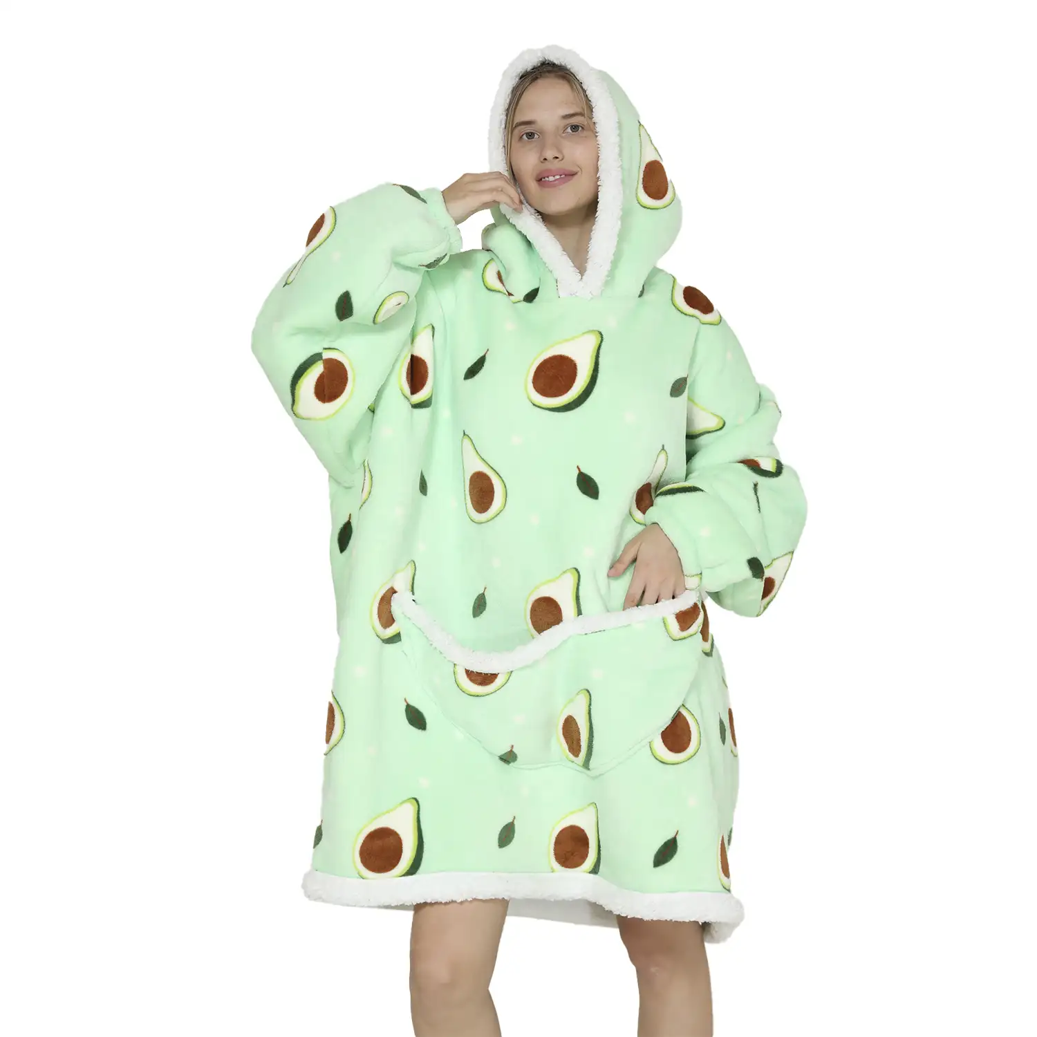 Sudadera tipo canguro 2025