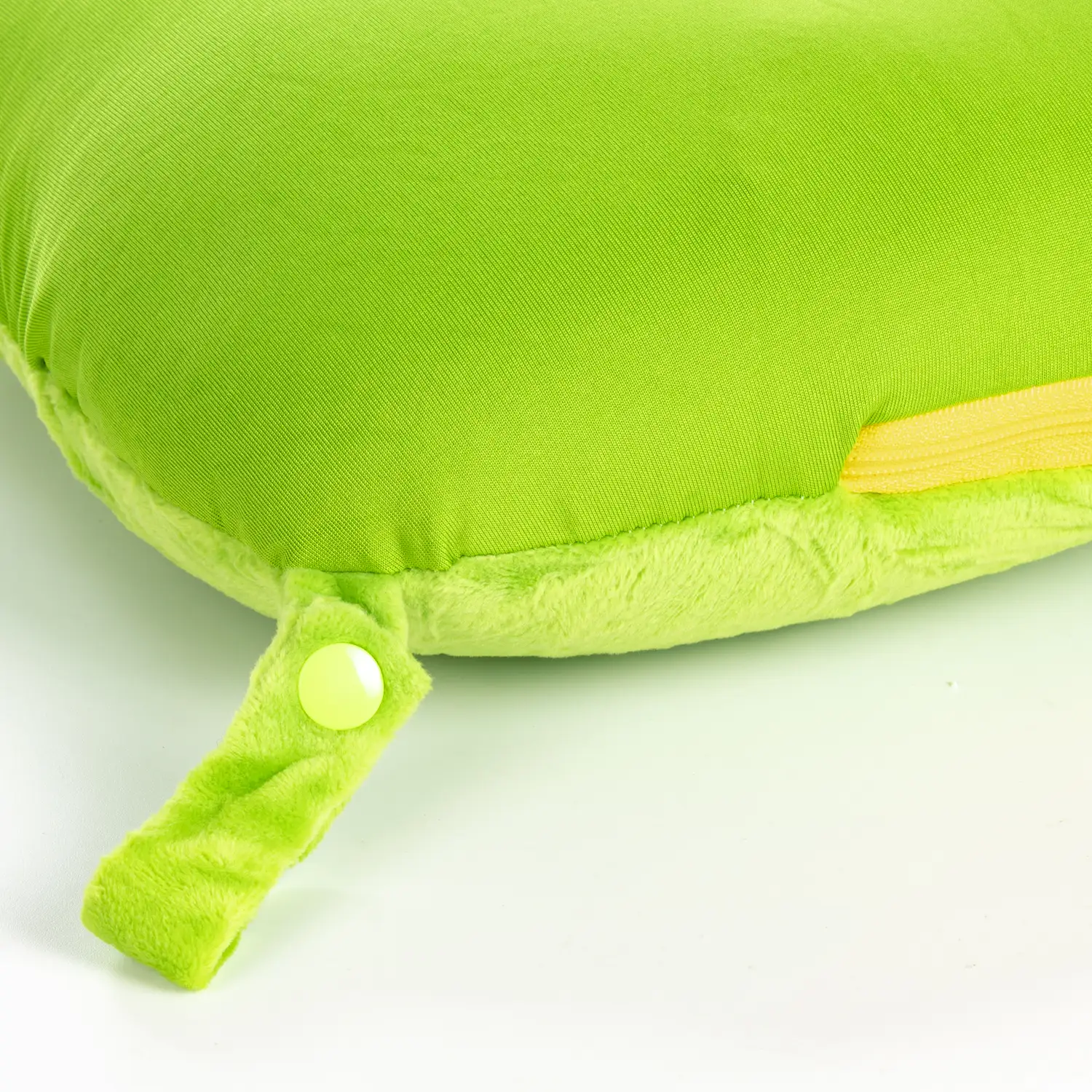 Tortuga de peluche convertible en almohada de viaje cojín cervical, 2 en 1.