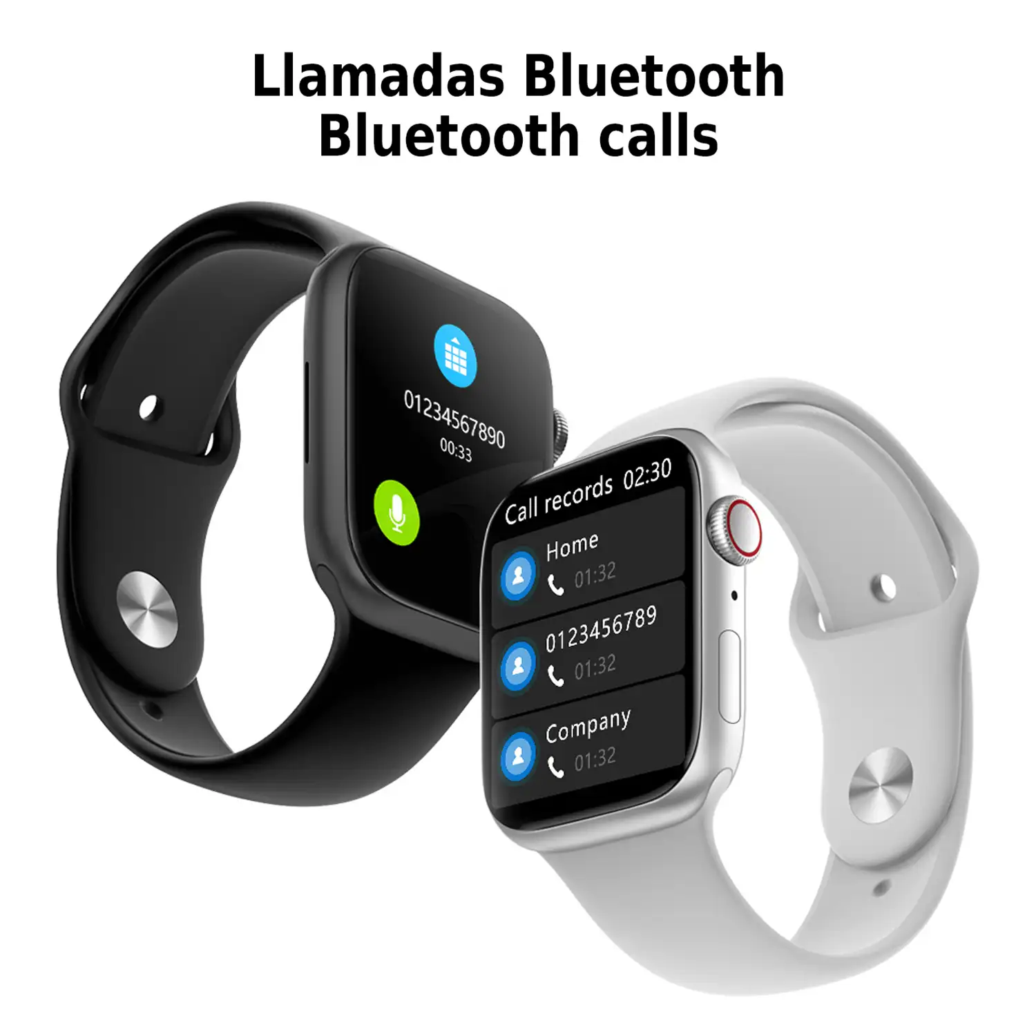 Smartwatch W27 con monitor cardíaco, tensión y de O2 en sangre. Modos deportivos indoor y exteriores. Corona multifunción inteligente.