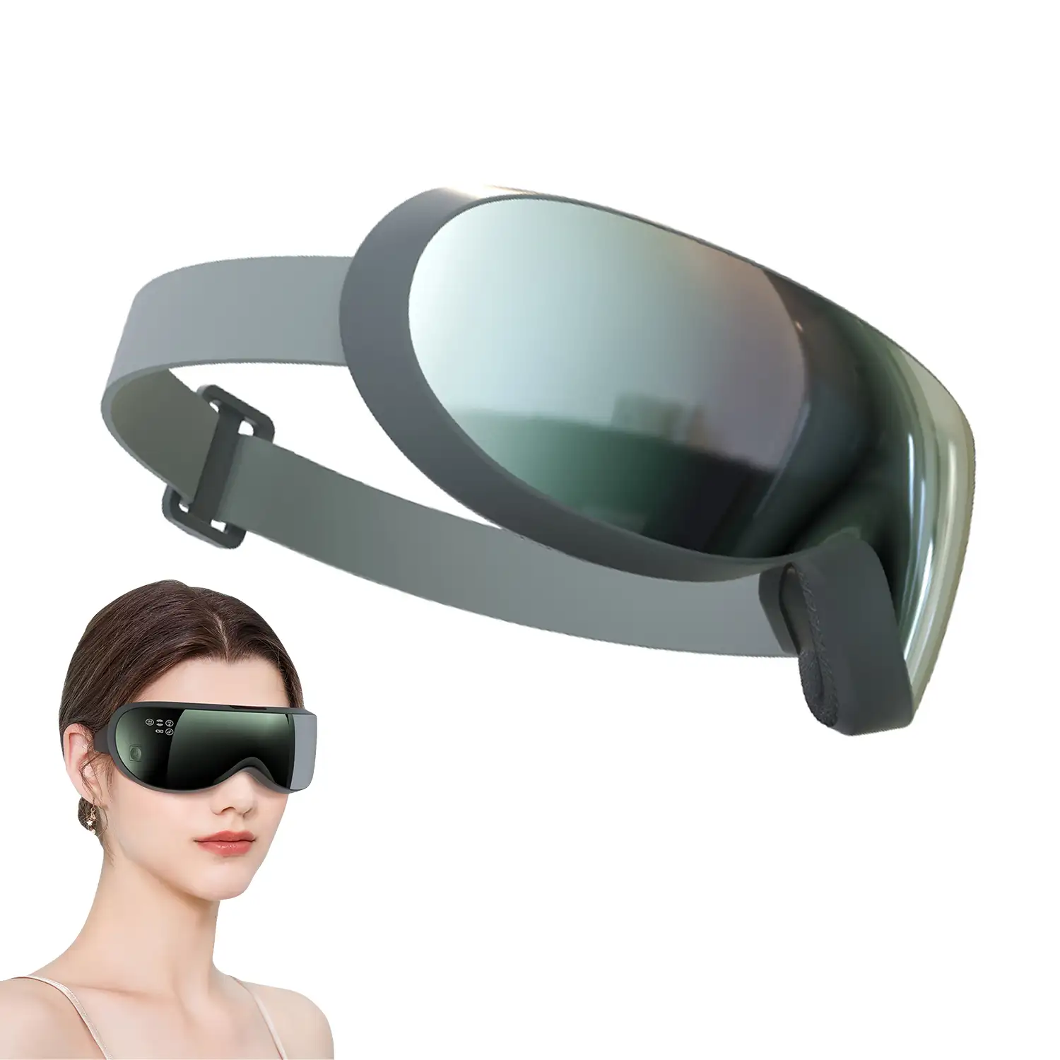 Masajeador de ojos hidratante 3D con protección ocular multidimensional