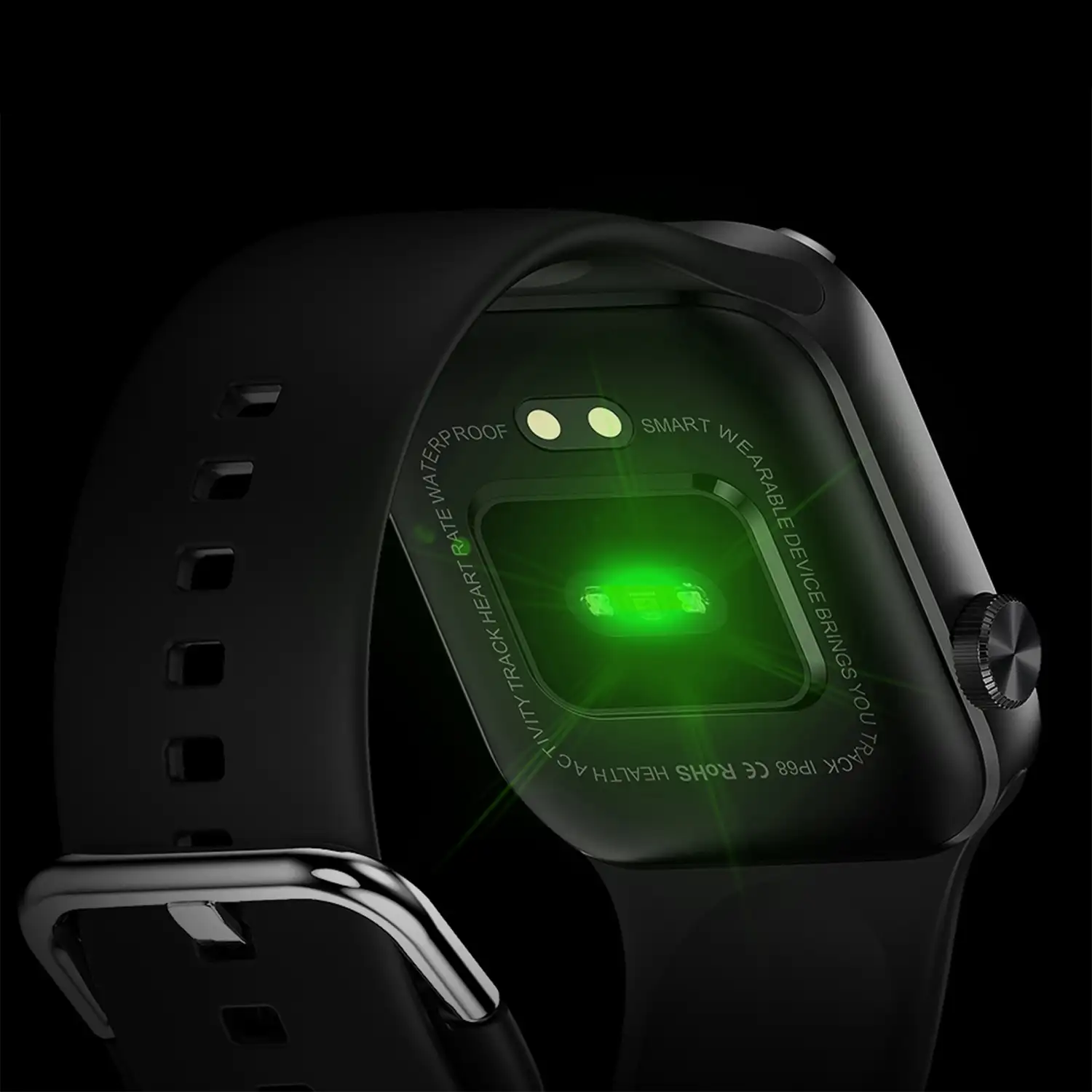 Smartwatch A02 con corona multifunción inteligente, O2 en sangre y modo multideportivo.
